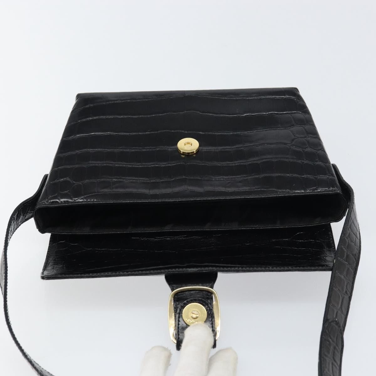 Salvatore Ferragamo Salvatore Ferragamo Vala Embossed Leather Size ONE SIZE - 17 Thumbnail
