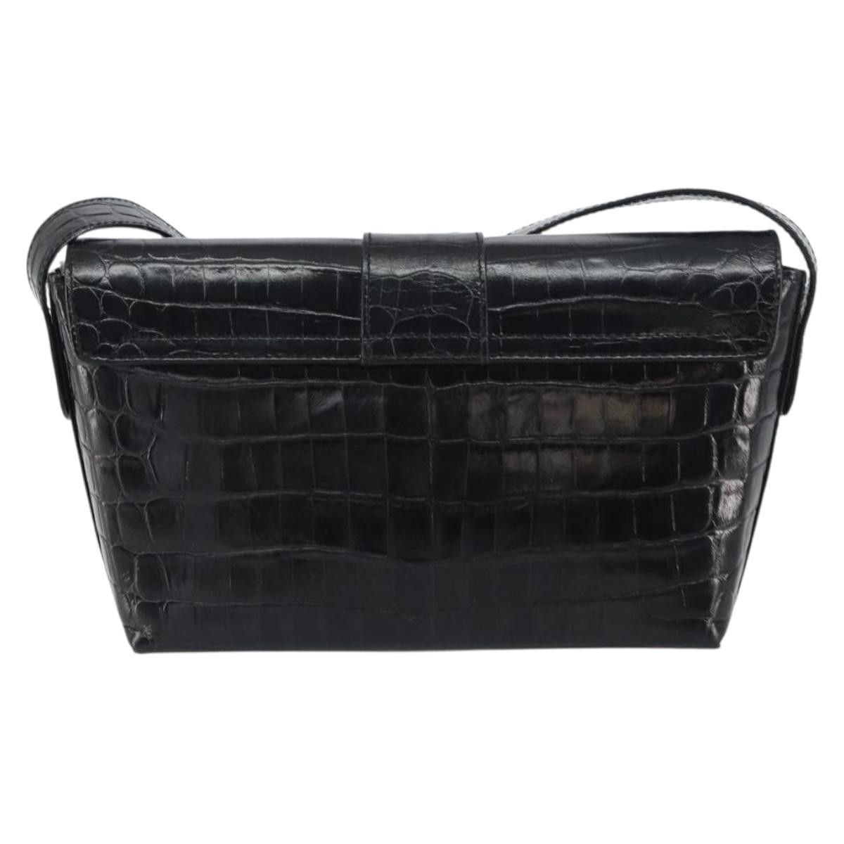 Salvatore Ferragamo Salvatore Ferragamo Vala Embossed Leather Size ONE SIZE - 2 Thumbnail
