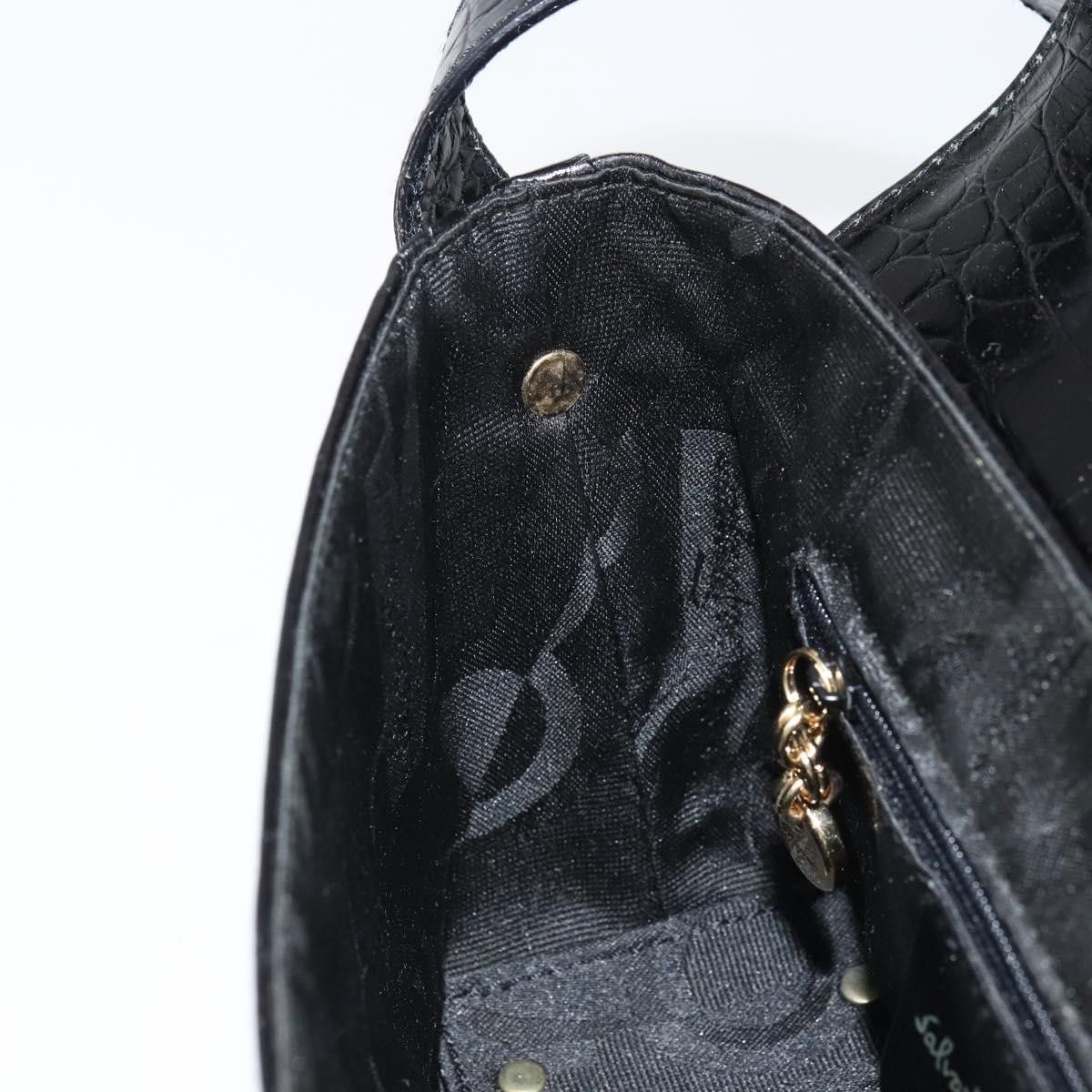 Salvatore Ferragamo Salvatore Ferragamo Vala Embossed Leather Size ONE SIZE - 20 Thumbnail