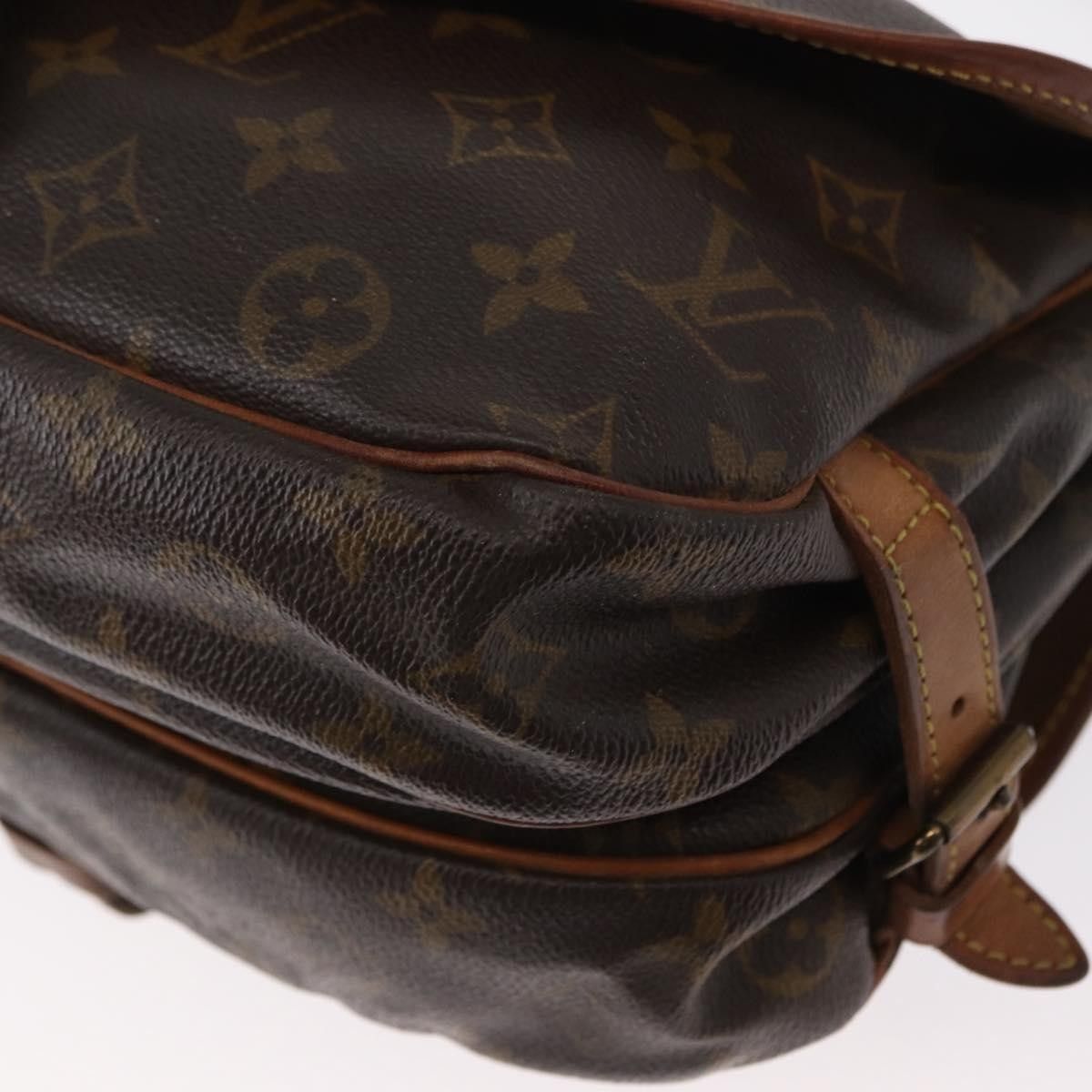 Louis Vuitton Louis Vuitton Saumur Handbag Monogram Canvas Size ONE SIZE - 10 Thumbnail