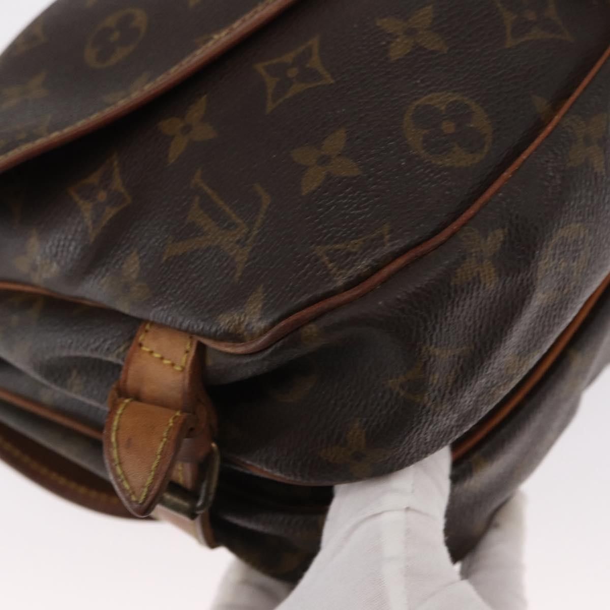 Louis Vuitton Louis Vuitton Saumur Handbag Monogram Canvas Size ONE SIZE - 11 Thumbnail