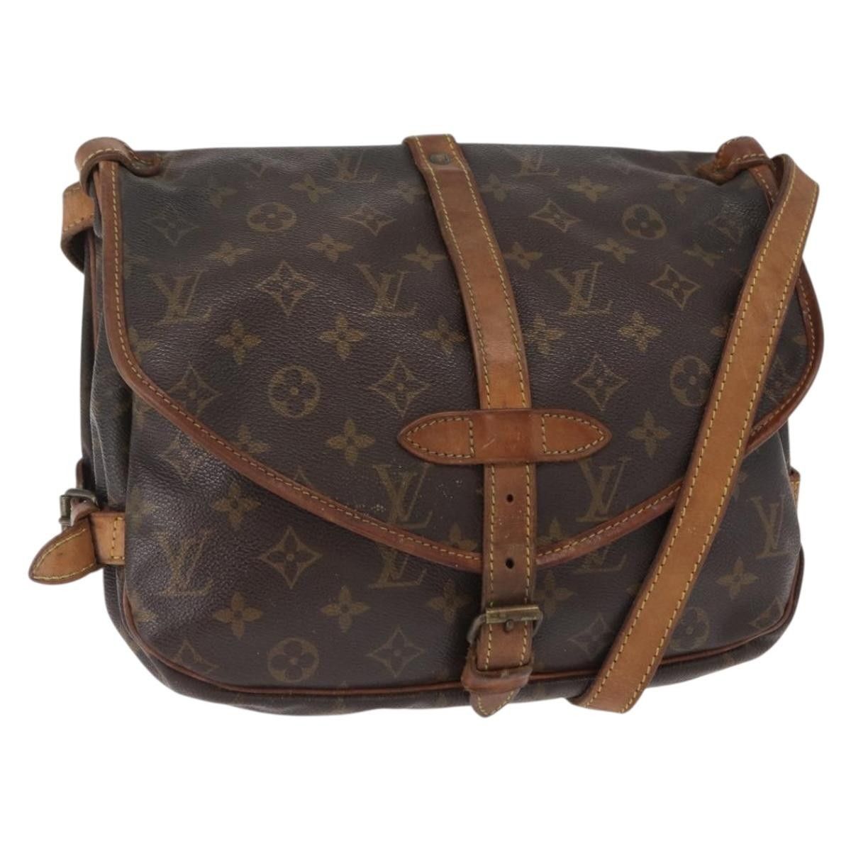 Louis Vuitton Louis Vuitton Saumur Handbag Monogram Canvas Size ONE SIZE - 16 Thumbnail
