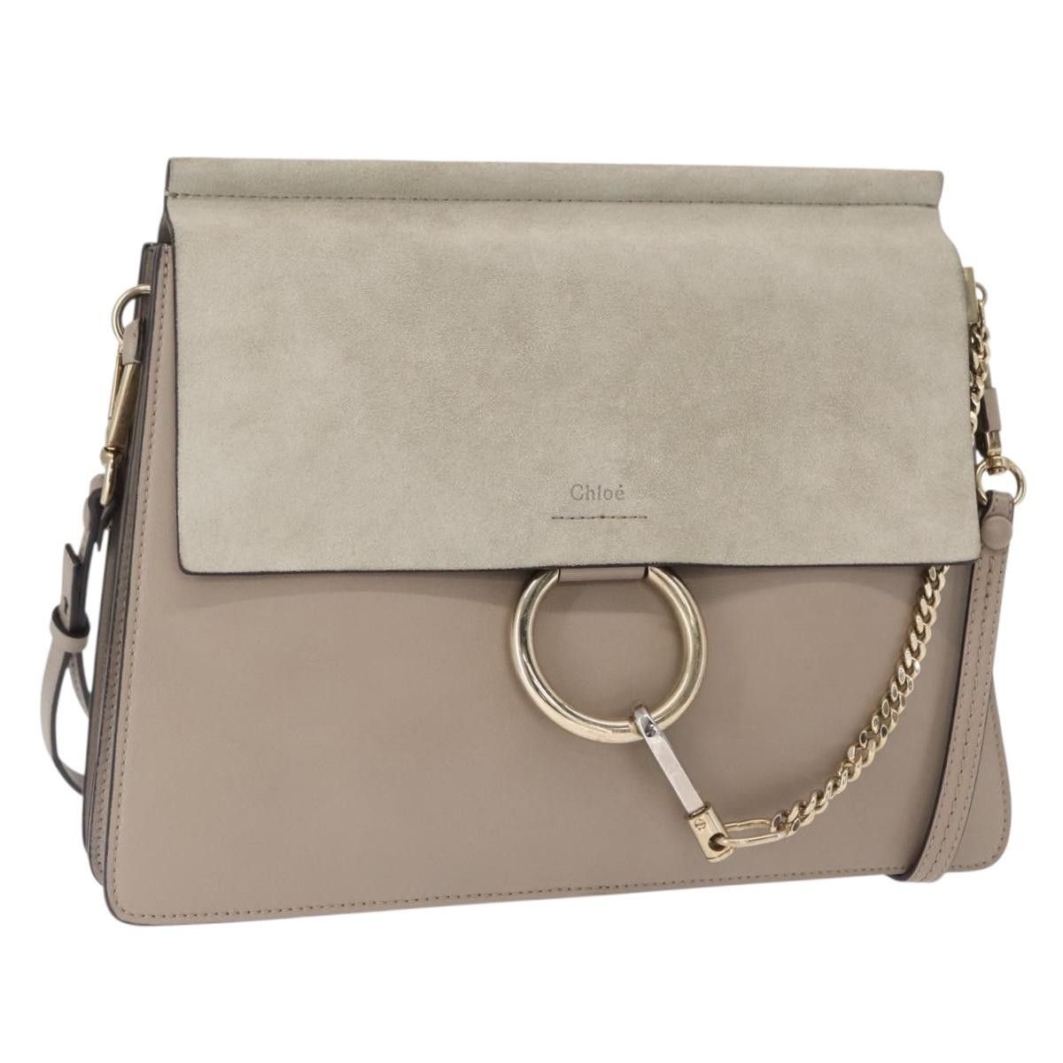 Chloe Chloe Faye Leather and Suede Size ONE SIZE - 19 Thumbnail
