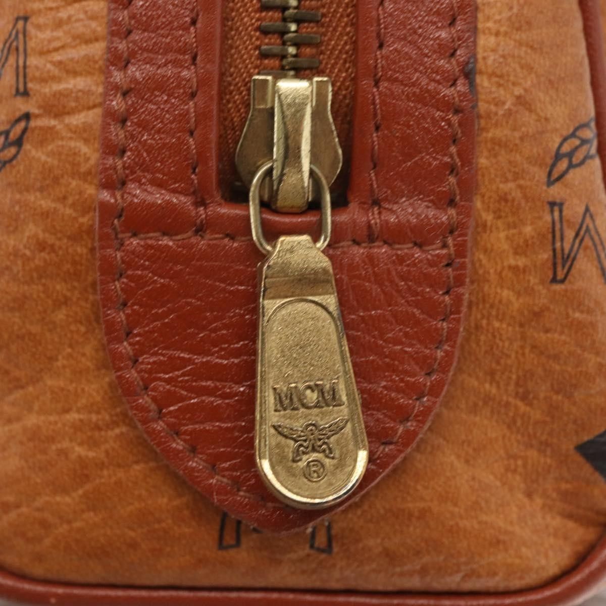 MCM MCM Visetos Handbag Canvas and Leather Size ONE SIZE - 19 Thumbnail