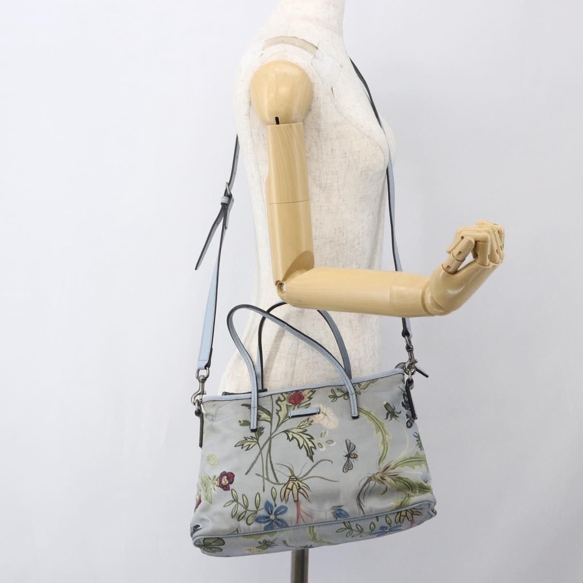 Gucci Gucci Convertible Zip Tote Flora Canvas Size ONE SIZE - 15 Thumbnail