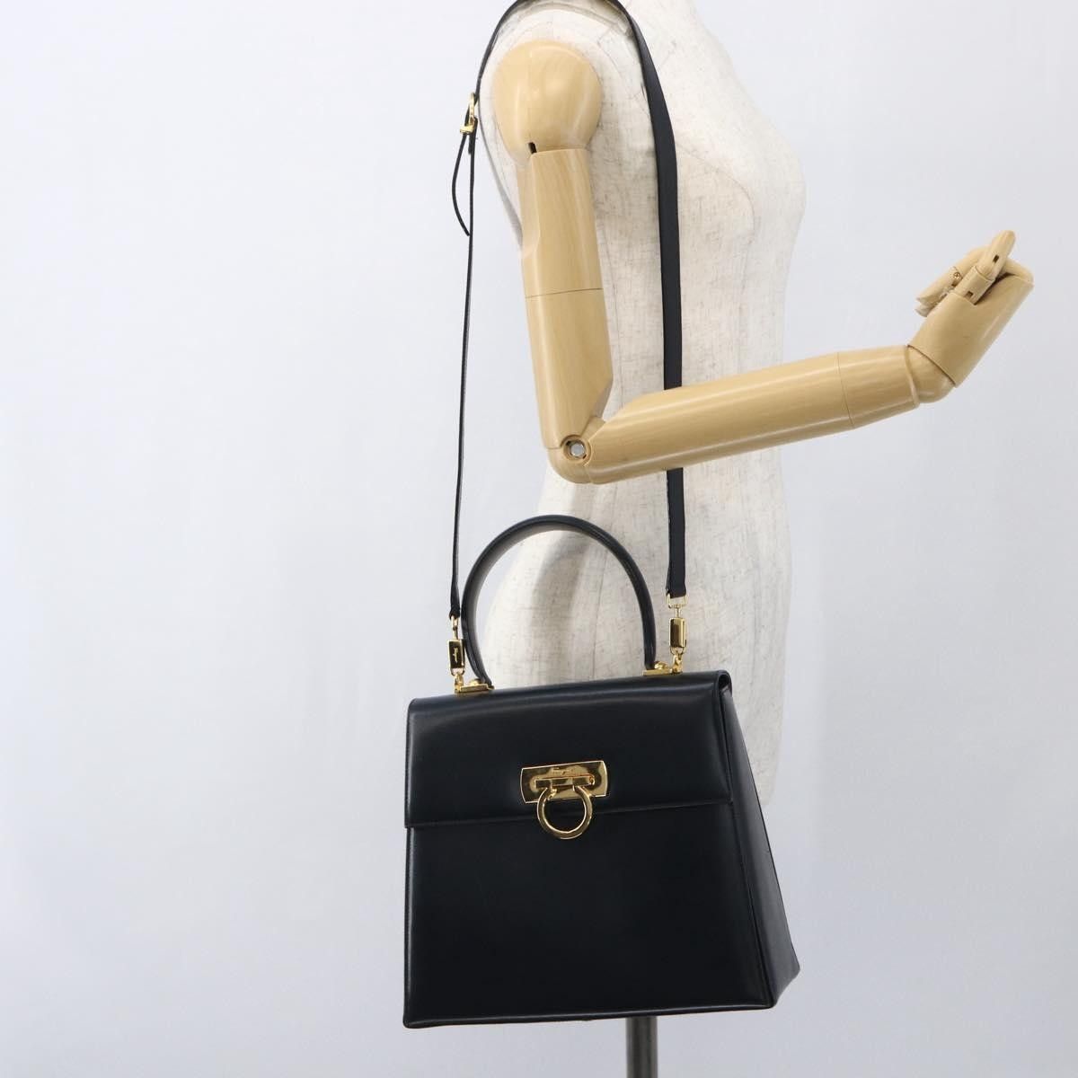 Salvatore Ferragamo Salvatore Ferragamo Gancini Convertible Top Handle Leather Size ONE SIZE - 13 Thumbnail