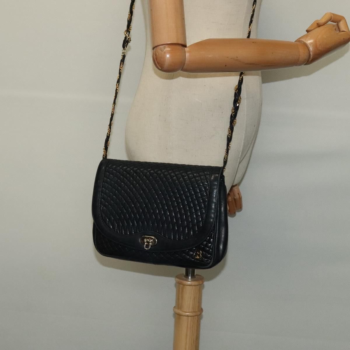 Bally Bally Vintage Chain Quilted Leather Size ONE SIZE - 13 Thumbnail
