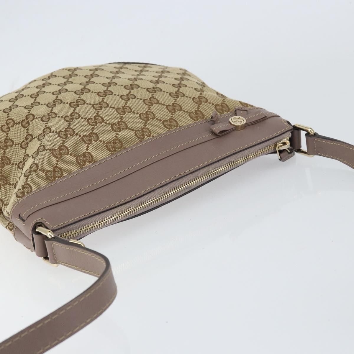 Gucci Gucci Mayfair Messenger GG Canvas and Leather Size ONE SIZE - 16 Thumbnail