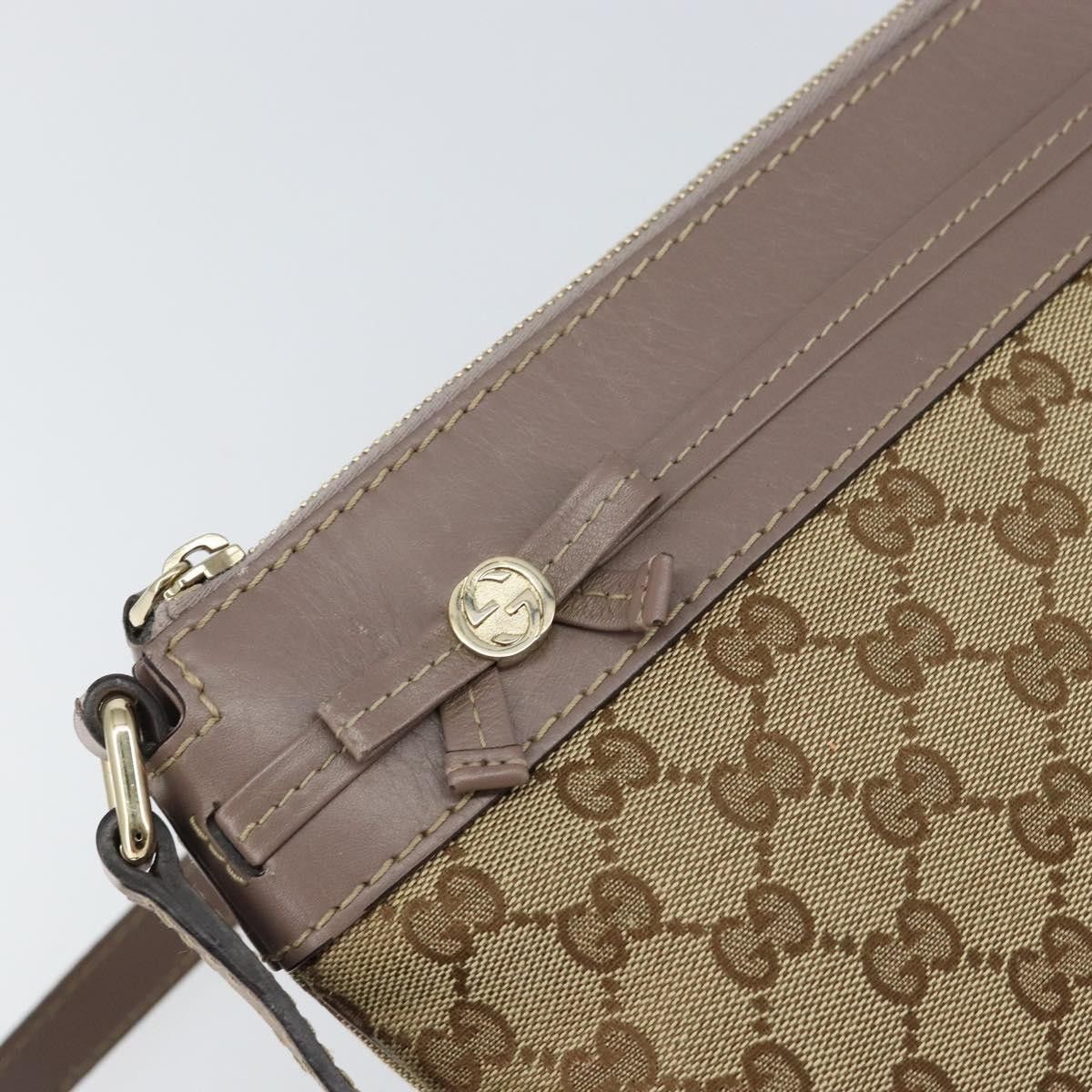 Gucci Gucci Mayfair Messenger GG Canvas and Leather Size ONE SIZE - 19 Thumbnail