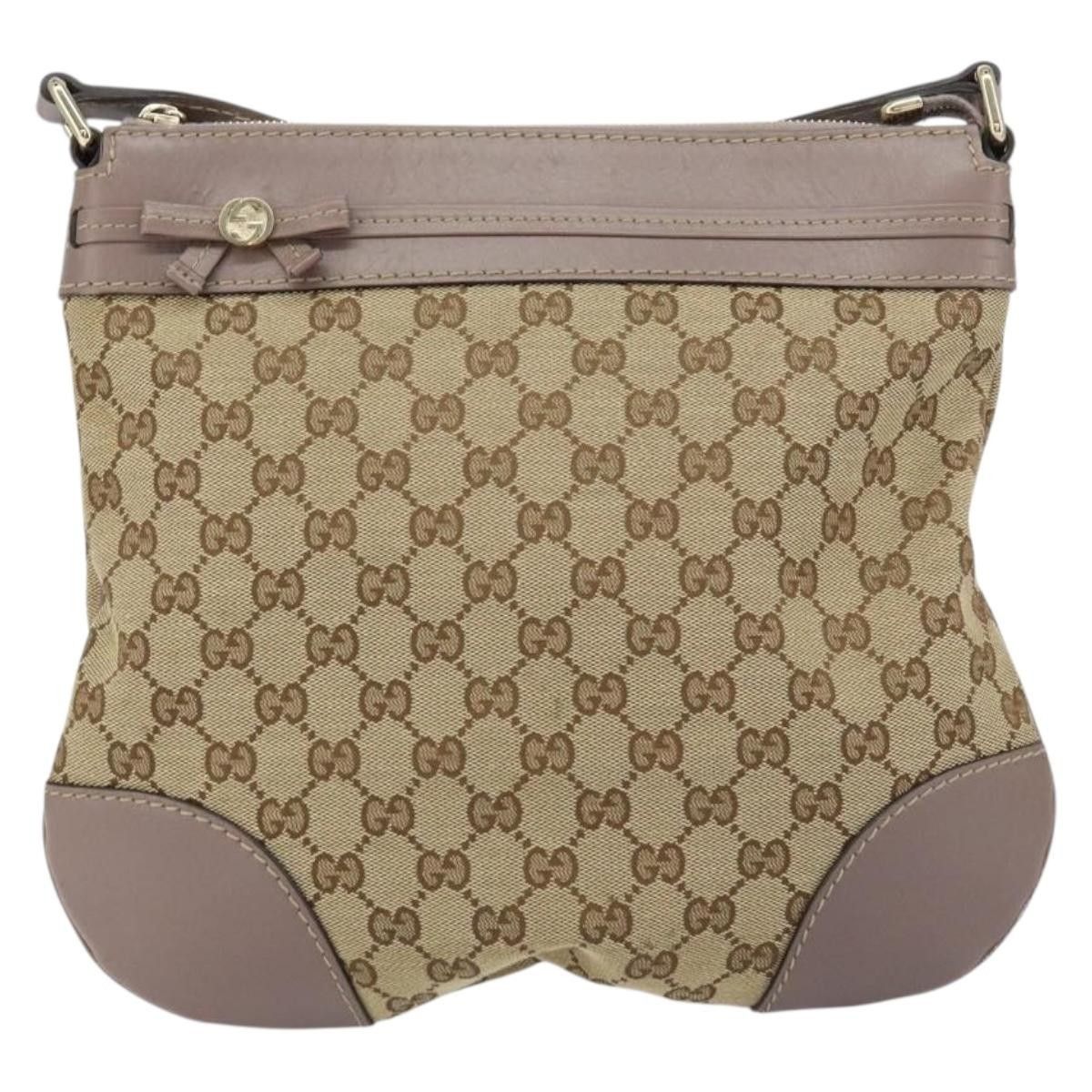 Gucci Gucci Mayfair Messenger GG Canvas and Leather Size ONE SIZE - 18 Thumbnail