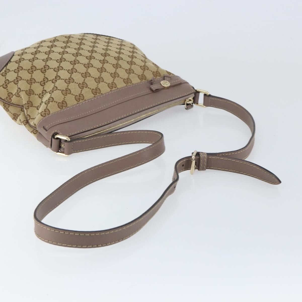 Gucci Gucci Mayfair Messenger GG Canvas and Leather Size ONE SIZE - 8 Thumbnail