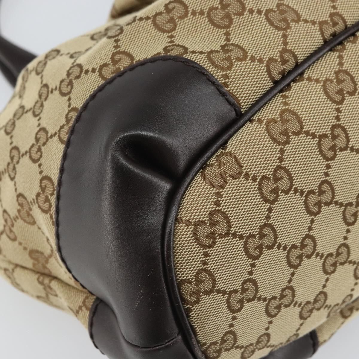 Gucci Gucci Sukey Top Handle Satchel GG Canvas with Leather Size ONE SIZE - 11 Thumbnail