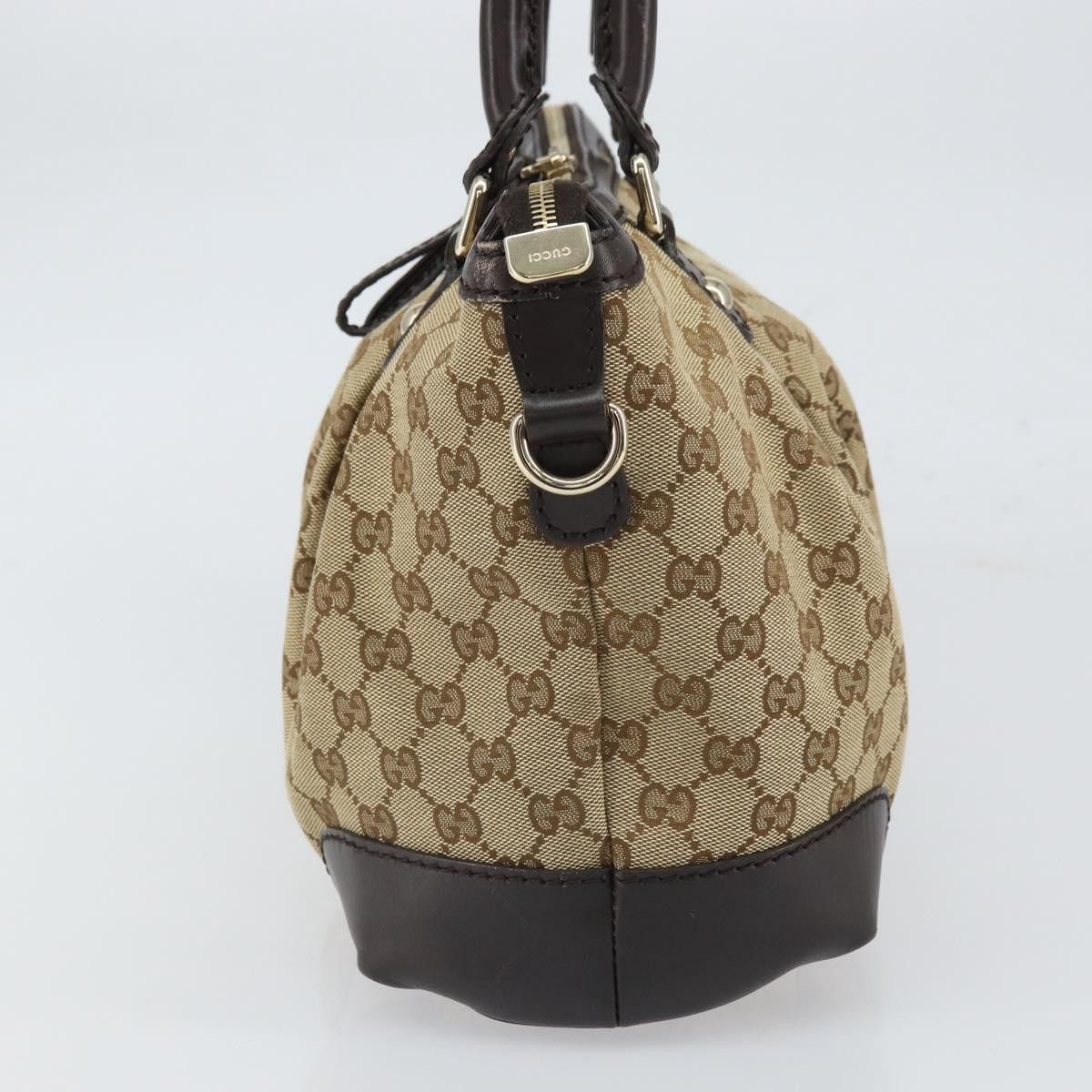 Gucci Gucci Sukey Top Handle Satchel GG Canvas with Leather Size ONE SIZE - 3 Thumbnail