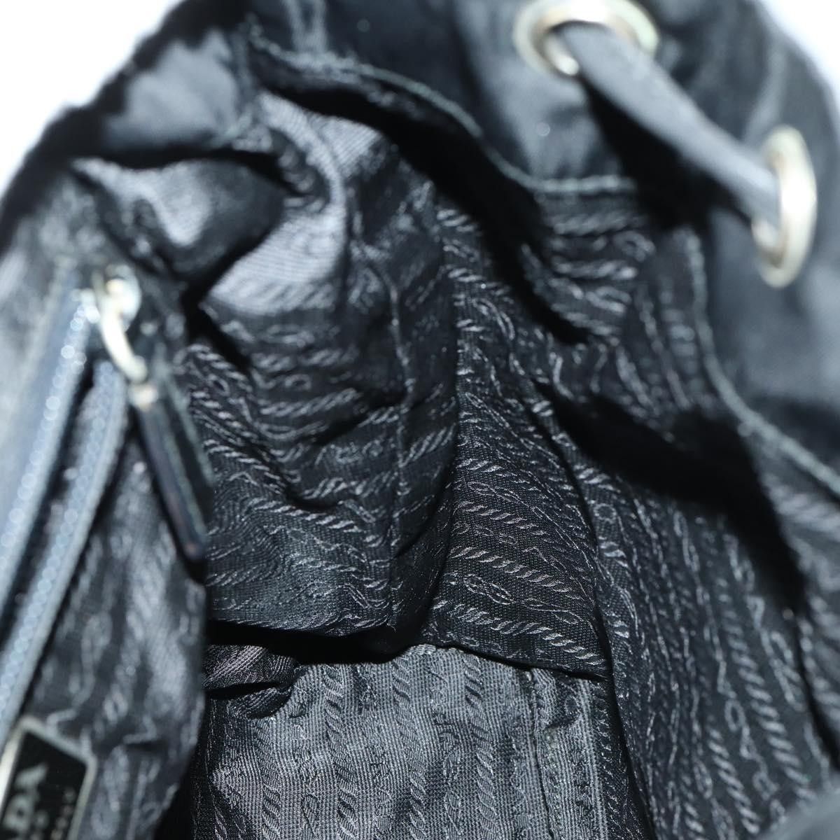Prada Prada Vela Double Front Pocket Backpack Tessuto with Saffiano Leather Size ONE SIZE - 23 Thumbnail