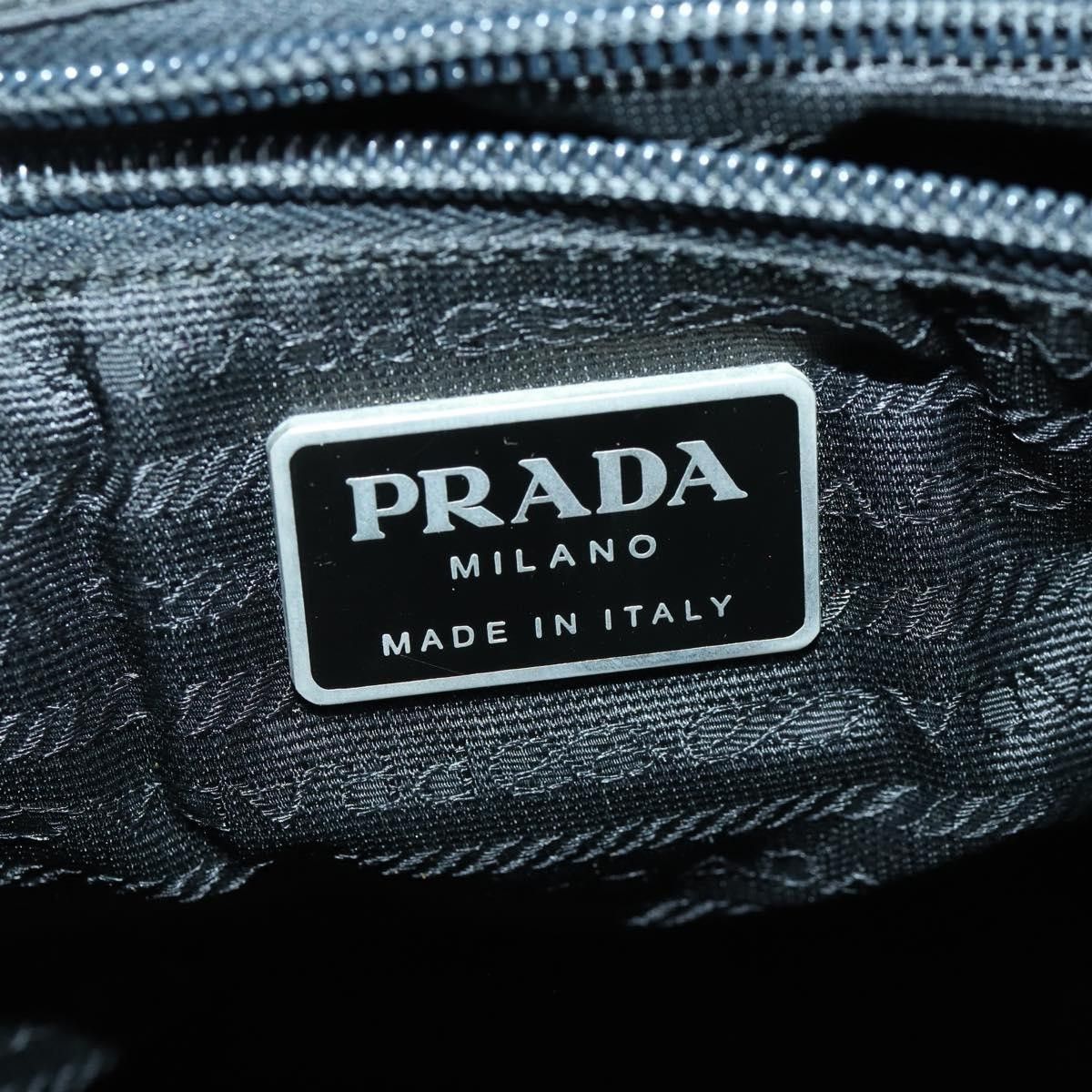 Prada Prada Vela Double Front Pocket Backpack Tessuto with Saffiano Leather Size ONE SIZE - 6 Thumbnail
