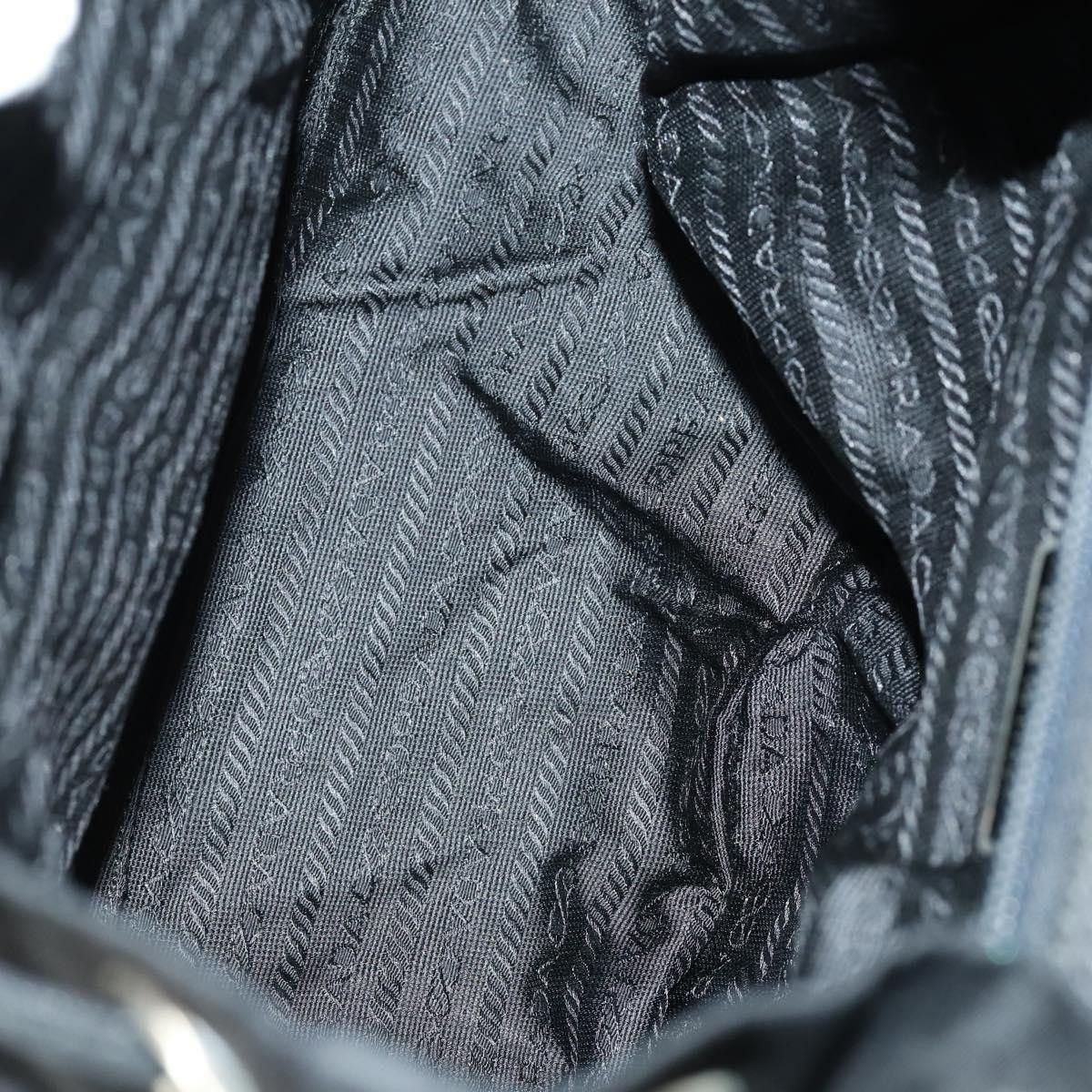 Prada Prada Vela Double Front Pocket Backpack Tessuto with Saffiano Leather Size ONE SIZE - 5 Thumbnail
