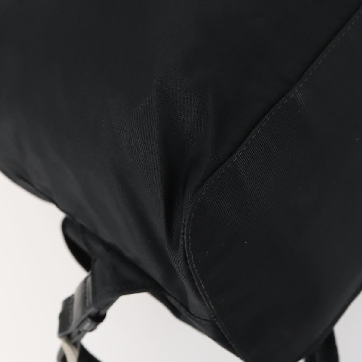 Prada Prada Vela Double Front Pocket Backpack Tessuto with Saffiano Leather Size ONE SIZE - 11 Thumbnail