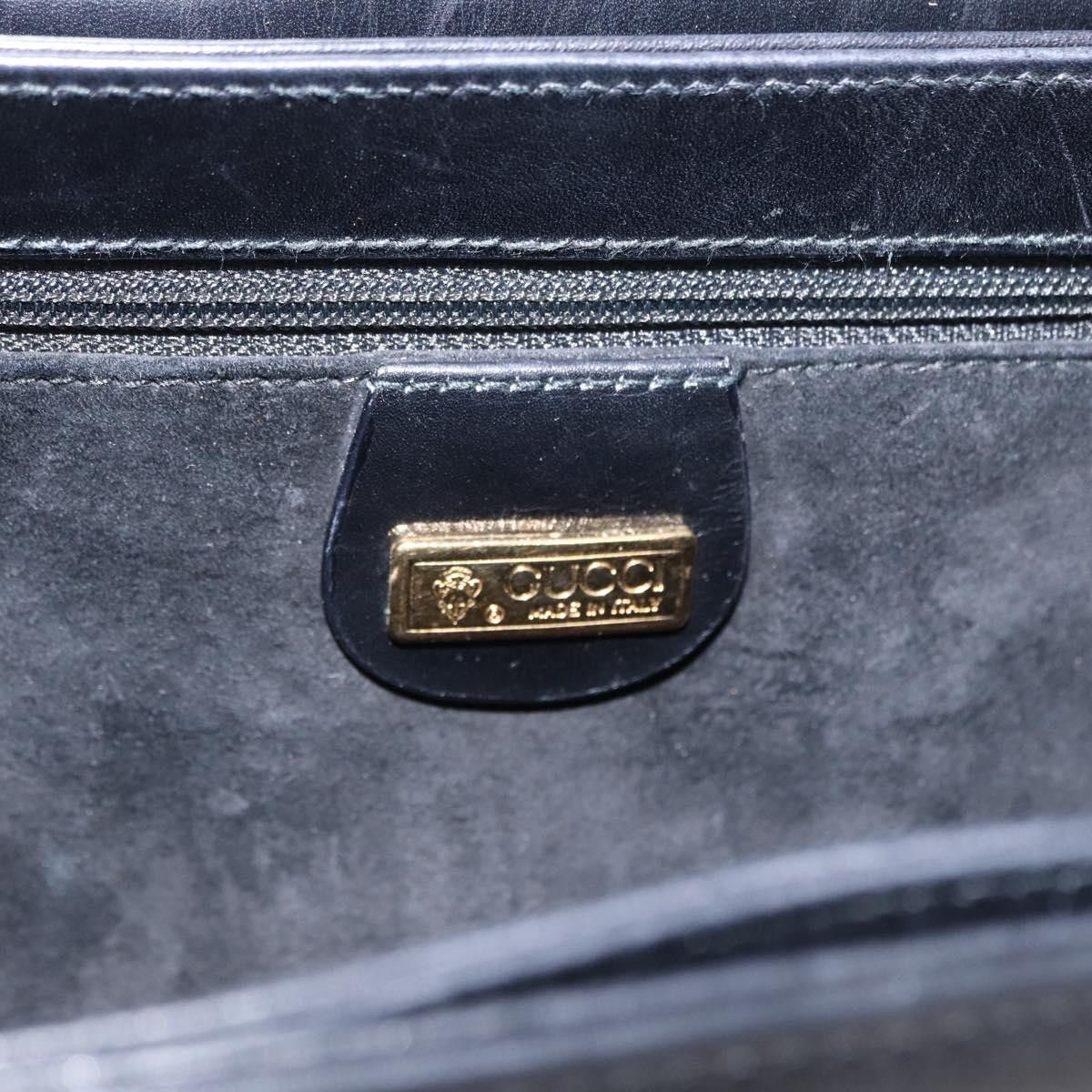 Gucci Gucci Vintage Handbag Leather Size ONE SIZE - 6 Thumbnail