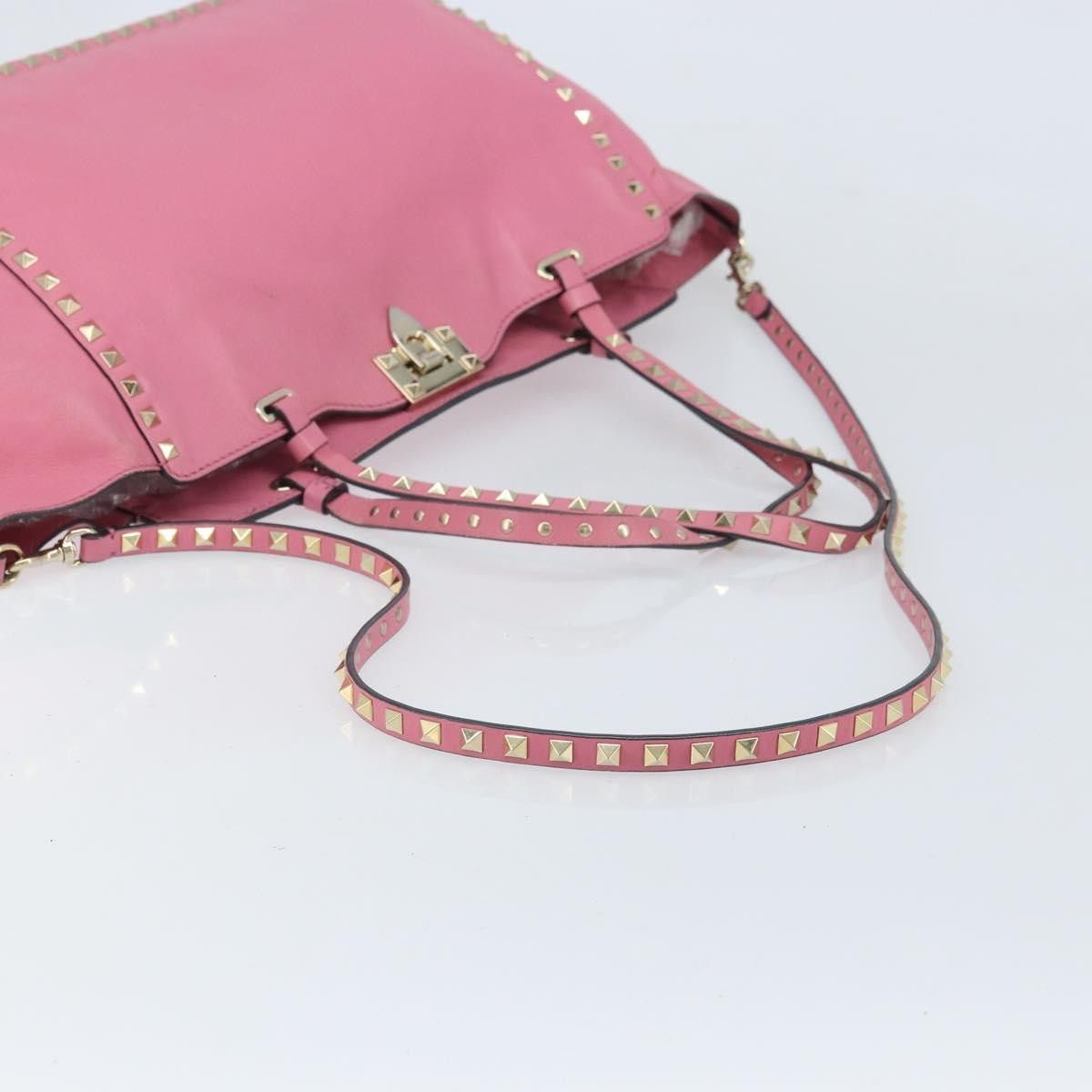 Valentino Valentino Garavani Rockstud Tote Soft Leather Size ONE SIZE - 14 Thumbnail
