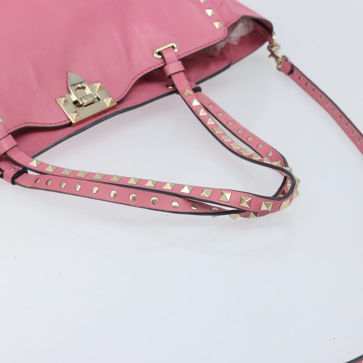 Valentino Valentino Garavani Rockstud Tote Soft Leather Size ONE SIZE - 8 Thumbnail