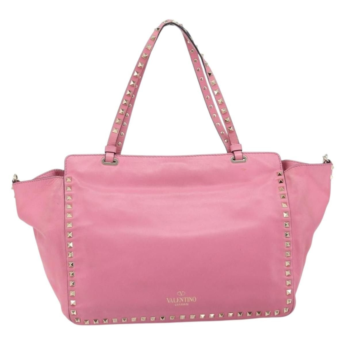 Valentino Valentino Garavani Rockstud Tote Soft Leather Size ONE SIZE - 2 Thumbnail