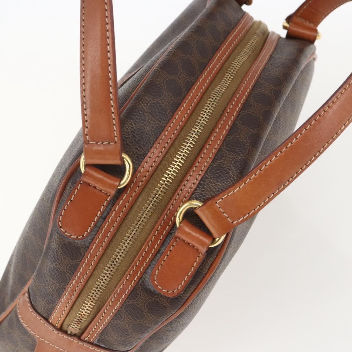 Celine Celine Vintage Macadam Canvas and Leather Size ONE SIZE - 15 Thumbnail