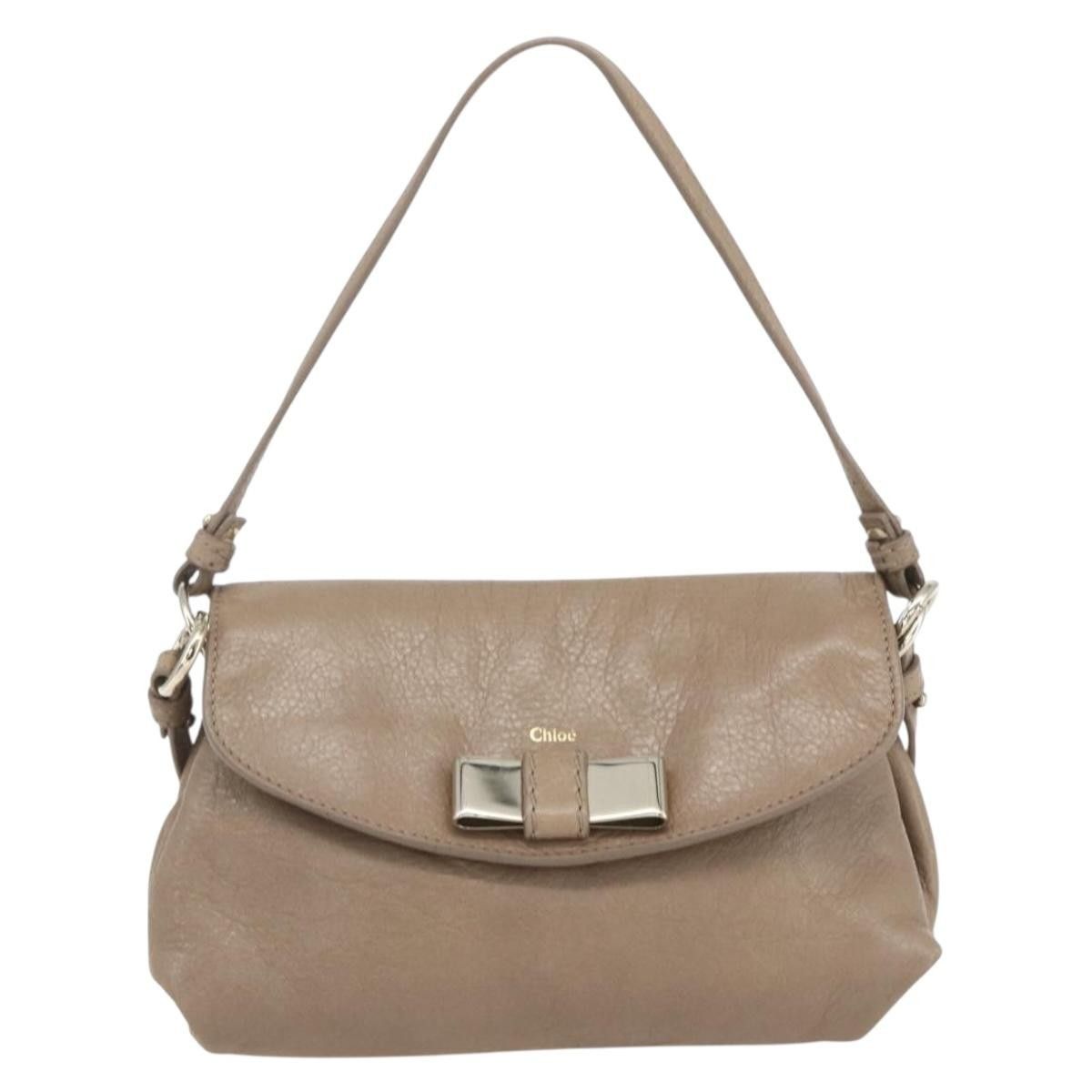 Chloe Chloe Lily Handbag Leather Size ONE SIZE - 18 Thumbnail