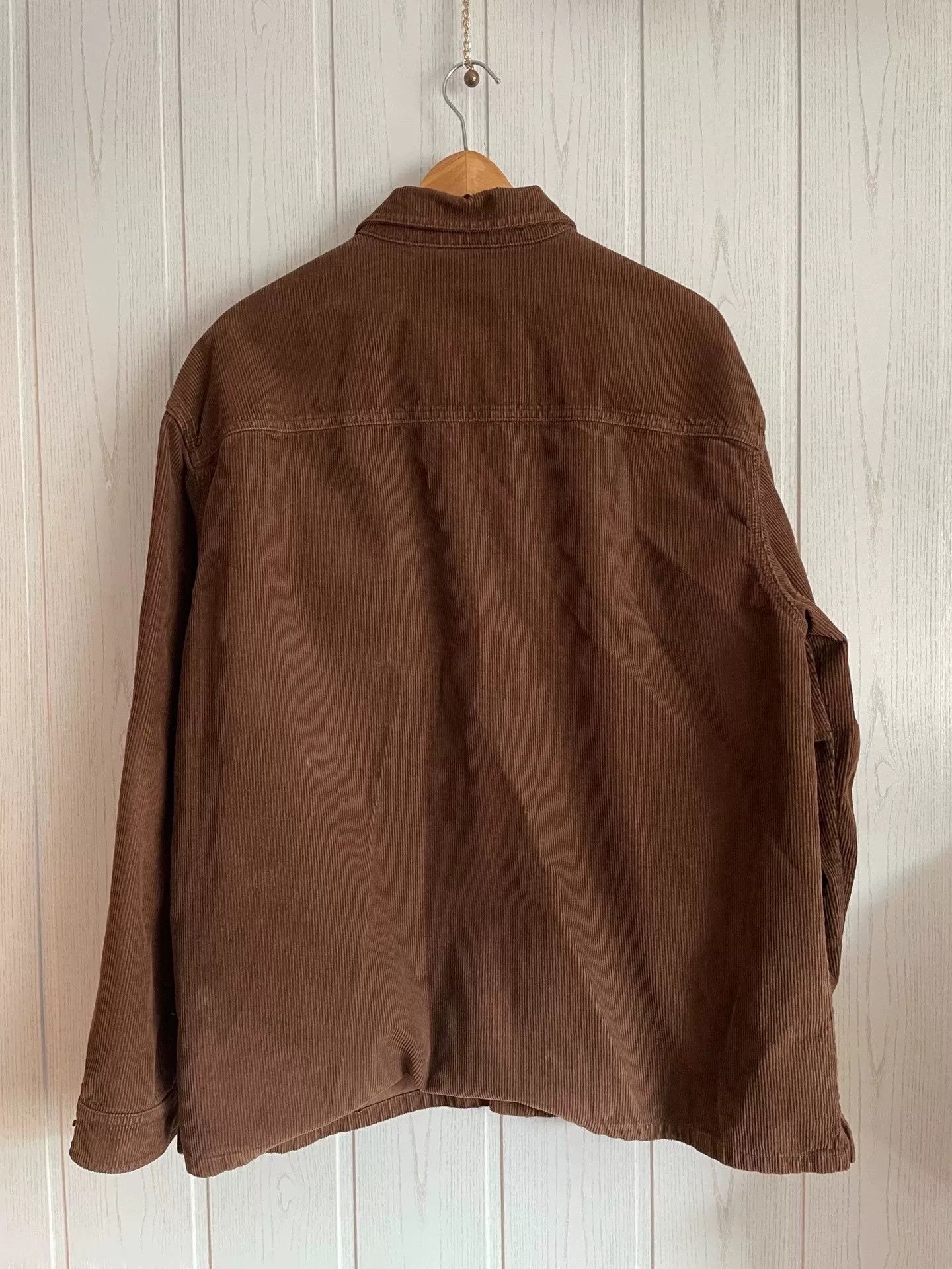 Prada Prada Brown Corduroy Shirt Jacket XL Size US XL / EU 56 / 4 - 3 Thumbnail