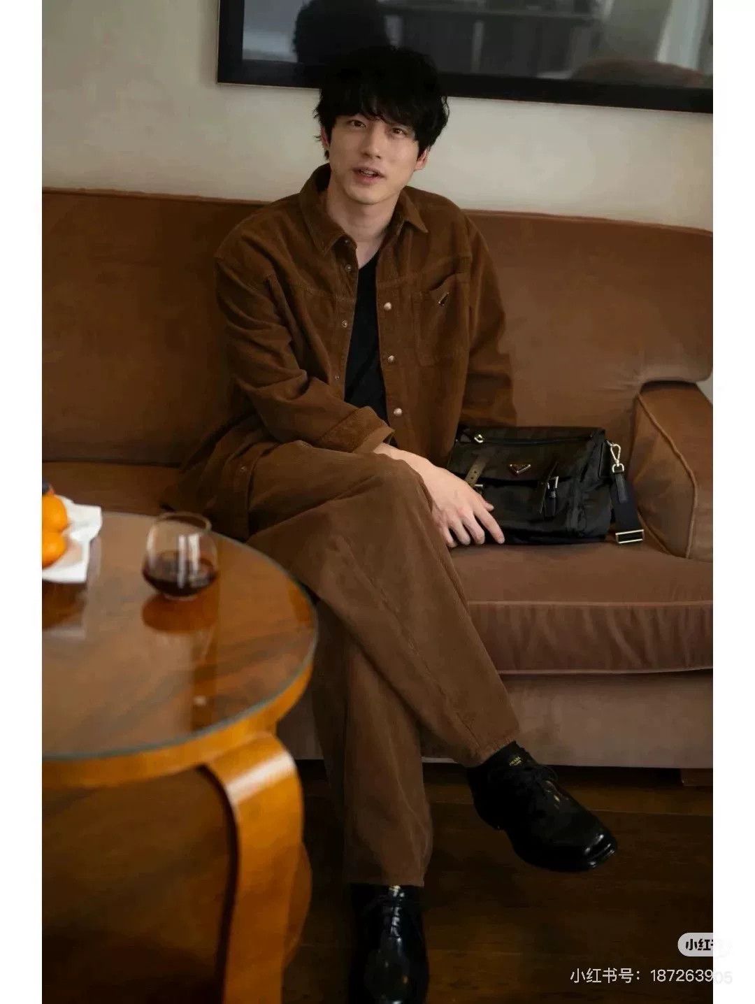 Prada Prada Brown Corduroy Shirt Jacket XL Size US XL / EU 56 / 4 - 8 Thumbnail