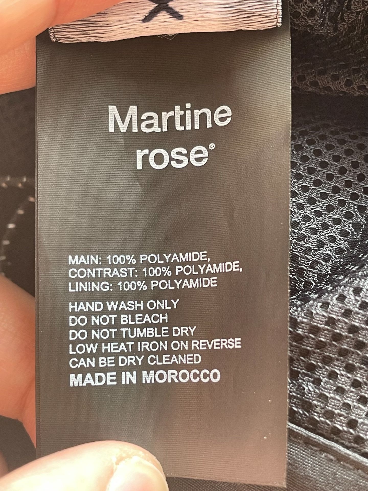 Martine Rose Martine Rose Nylon Logo Pullover Size XS Size US XS / EU 42 / 0 - 7 Thumbnail