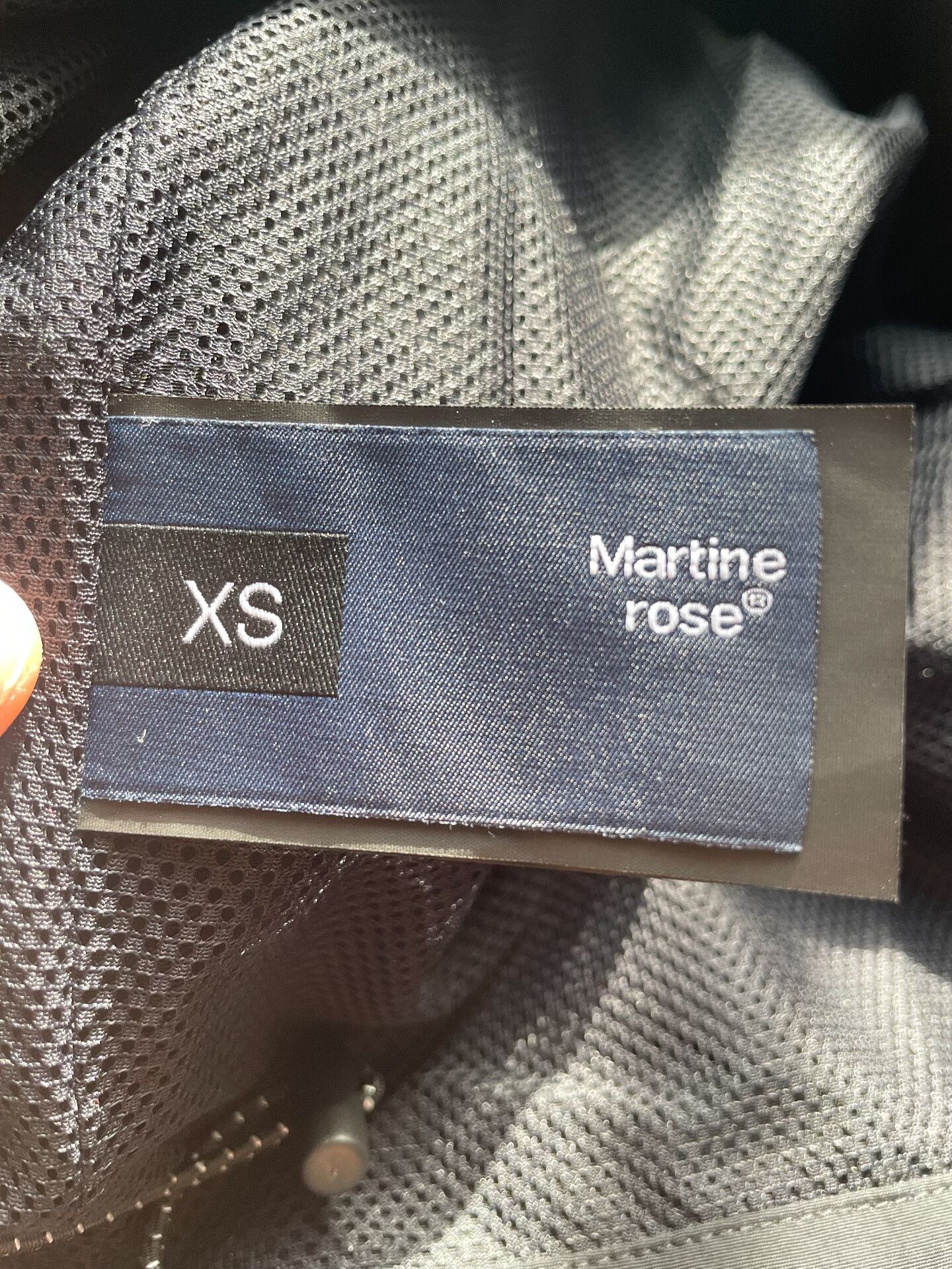Martine Rose Martine Rose Nylon Logo Pullover Size XS Size US XS / EU 42 / 0 - 6 Thumbnail