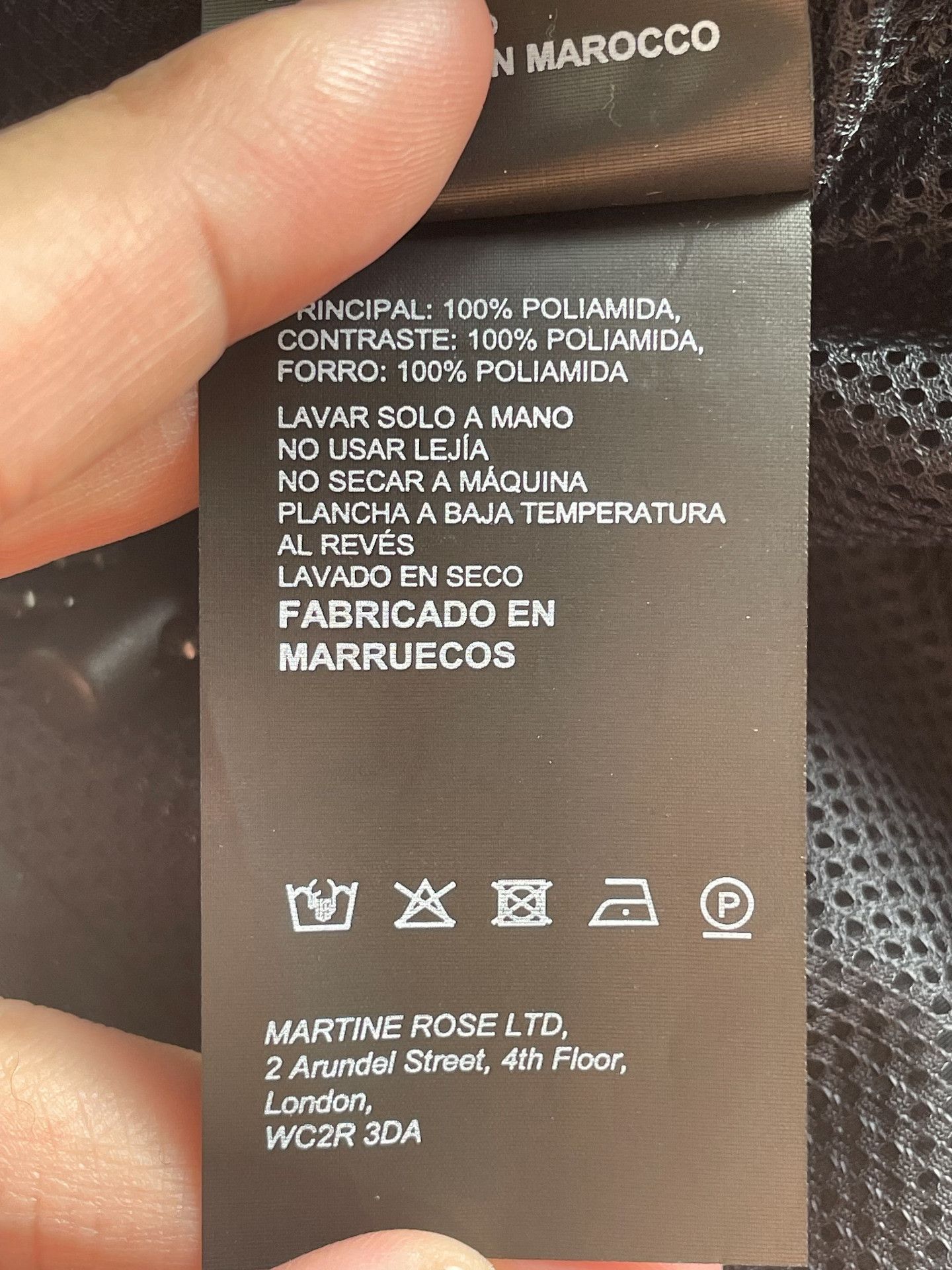 Martine Rose Martine Rose Nylon Logo Pullover Size XS Size US XS / EU 42 / 0 - 9 Thumbnail