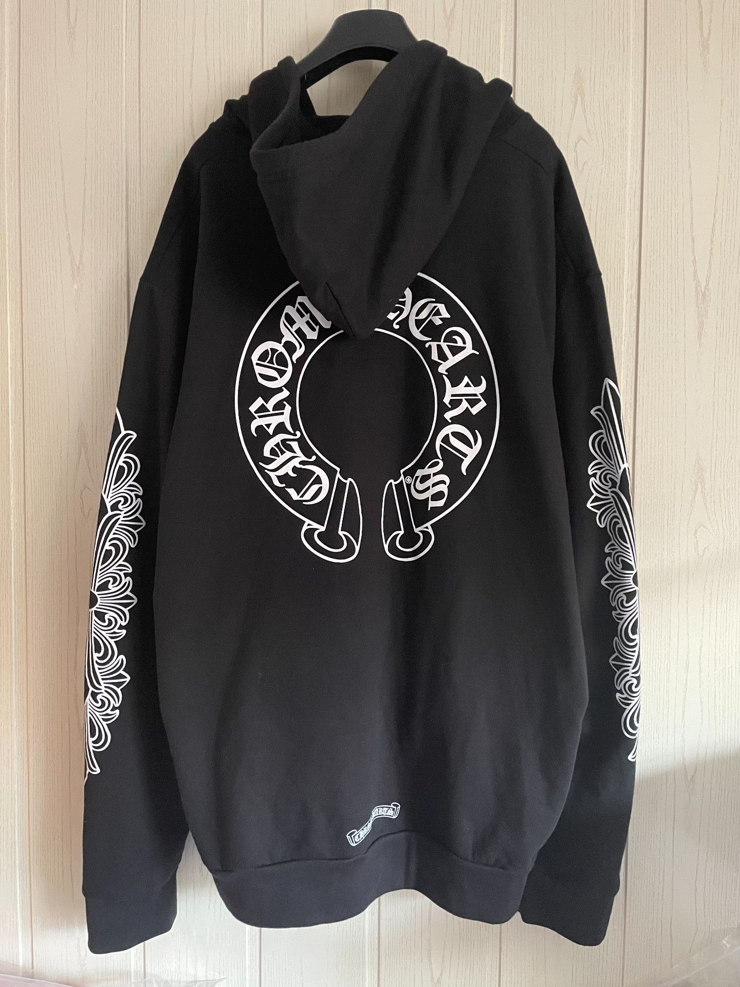 Chrome Hearts Chrome Hearts Horseshoe Scroll Zip-Up Hoodie XXL Size US XXL / EU 58 / 5 - 3 Thumbnail