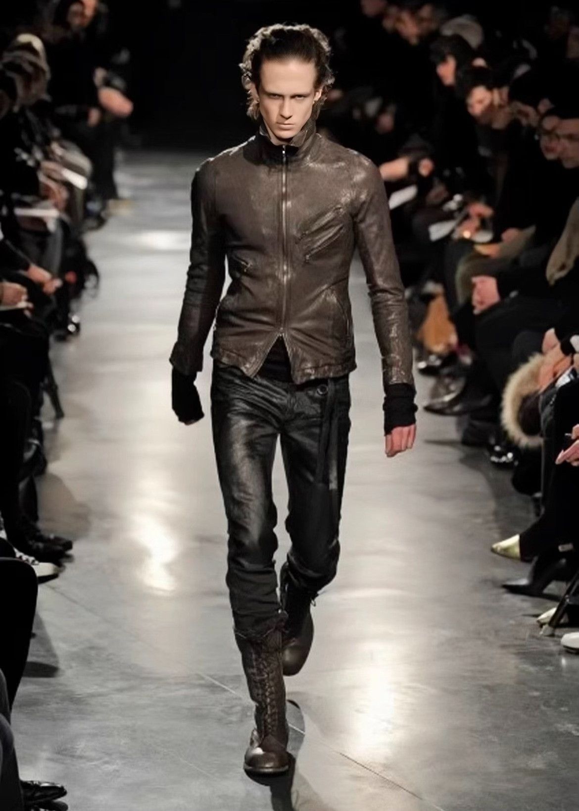 Julius Julius 09 Mid Winter Lambskin Leather Jacket Size 1 Size US S / EU 44-46 / 1 - 7 Thumbnail