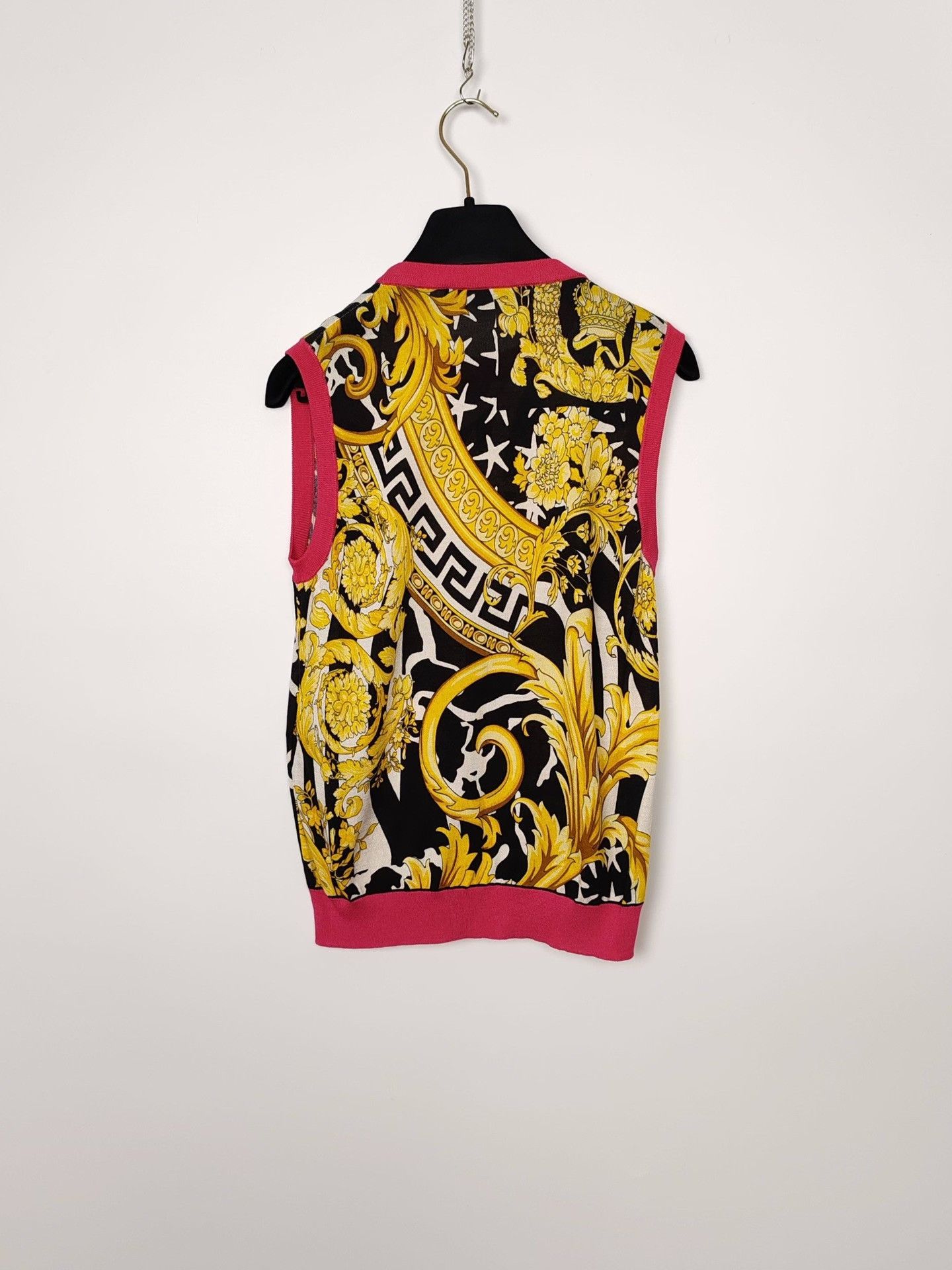 Versace Versace Barocco Print Tank Top Size 44 Size M / US 6-8 / IT 42-44 - 3 Thumbnail