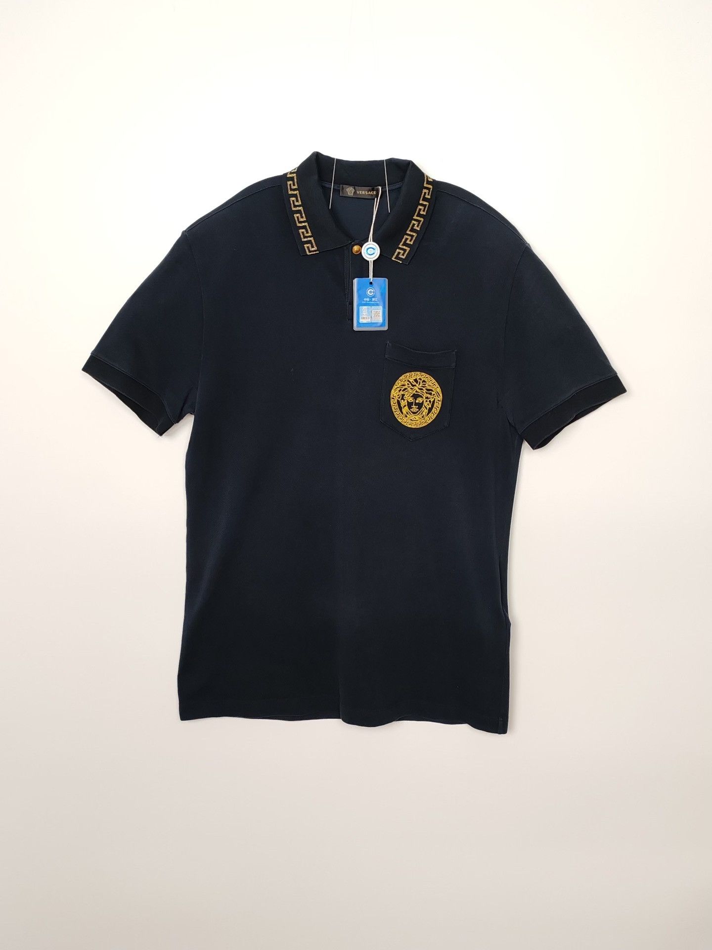Versace Versace Medusa Embroidery Polo Size S Size US S / EU 44-46 / 1 - 2 Thumbnail