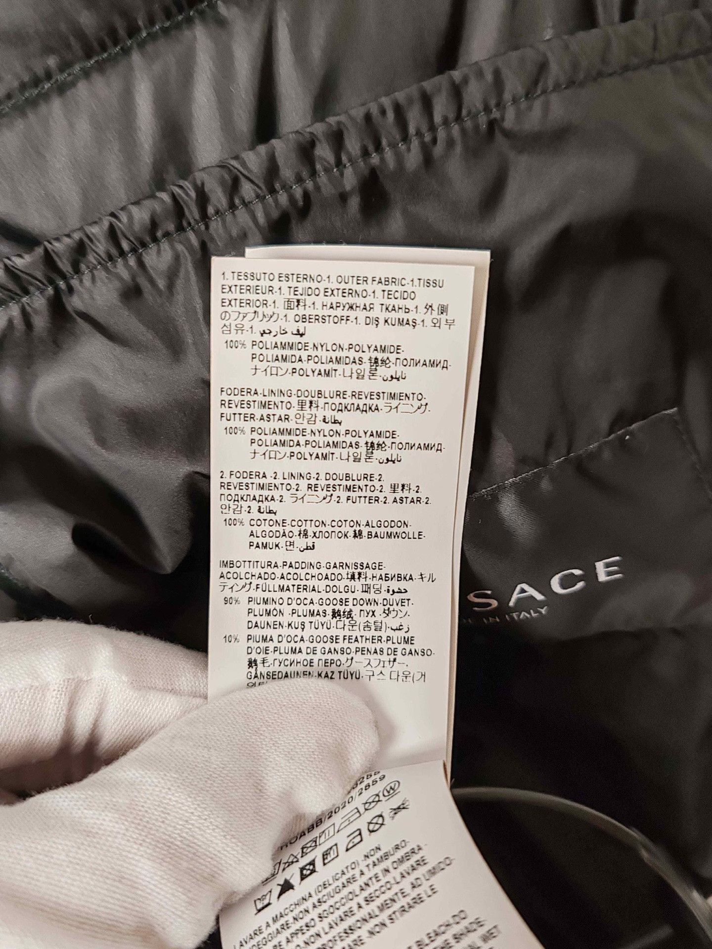 Versace Versace Greek Key Puffer Jacket Size S Size US S / EU 44-46 / 1 - 7 Thumbnail