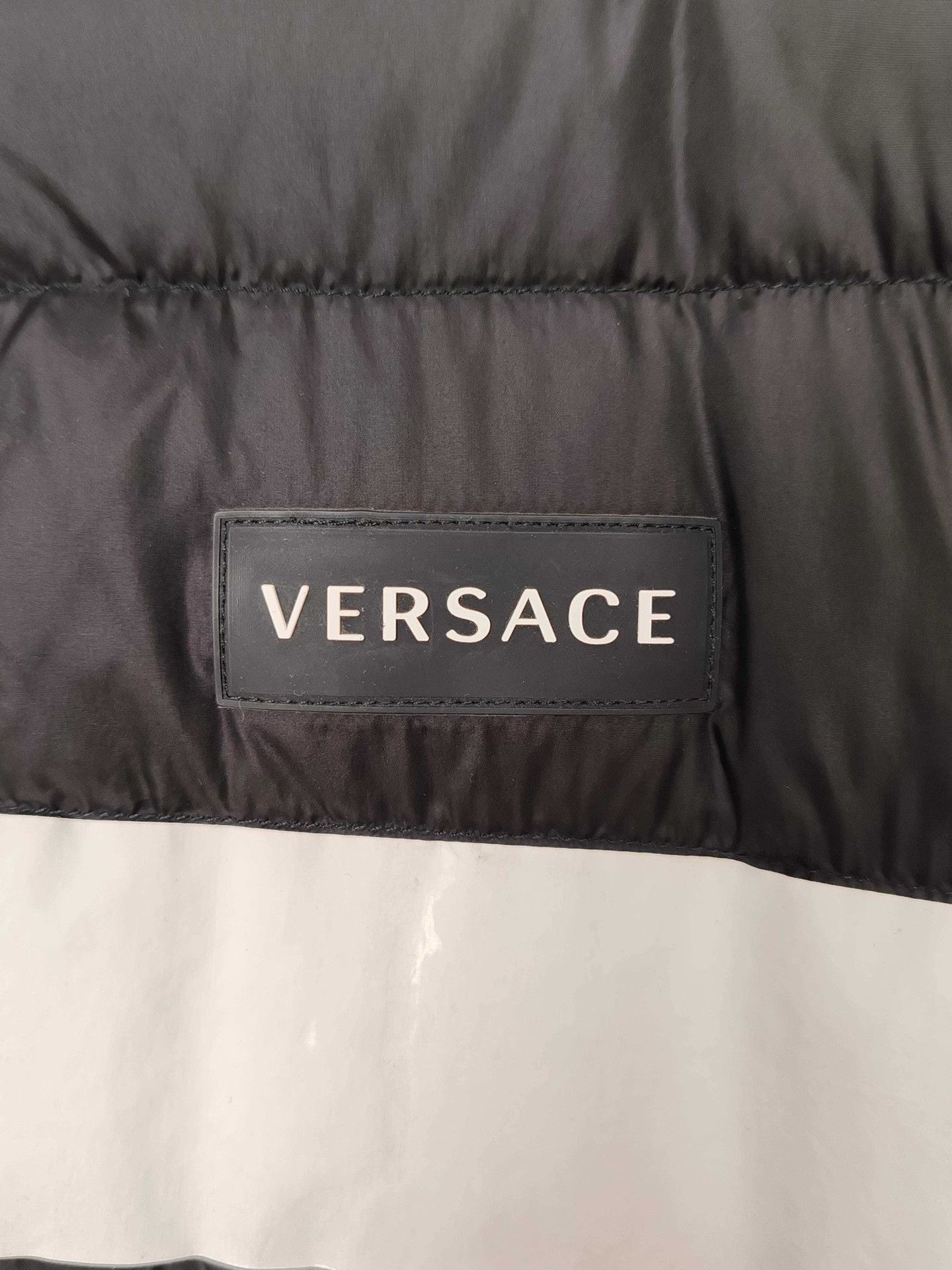Versace Versace Greek Key Puffer Jacket Size S Size US S / EU 44-46 / 1 - 4 Thumbnail