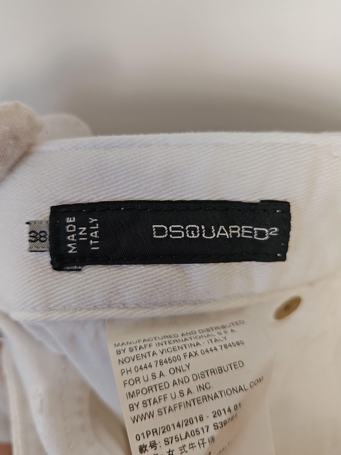 Dsquared2 Dsquared2 Floral Embellished Jeans Size 38 Size 26" / US 2 / IT 38 - 4 Thumbnail