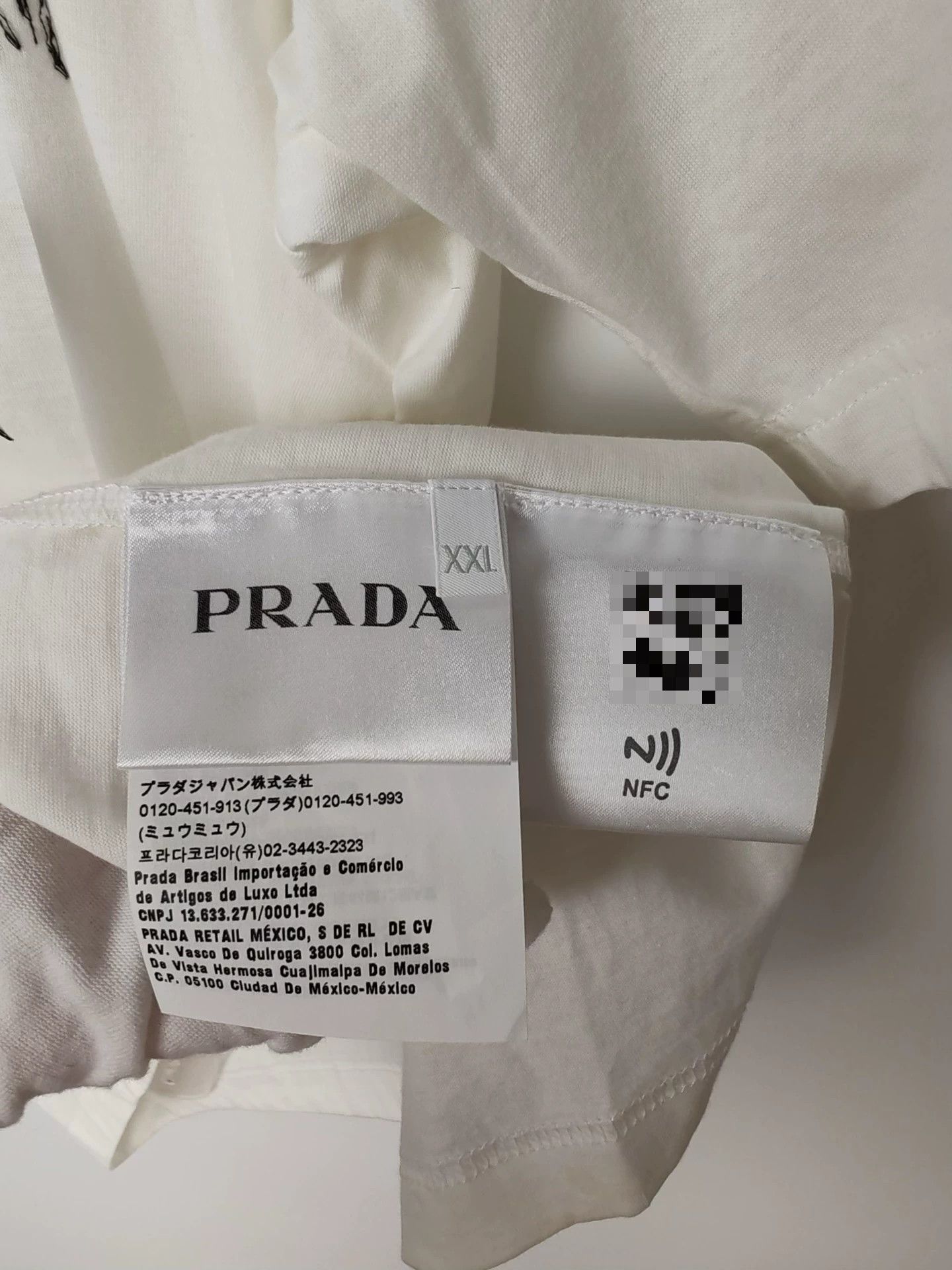 Prada Prada Rope Print T-Shirt XXL Size US XXL / EU 58 / 5 - 9 Thumbnail