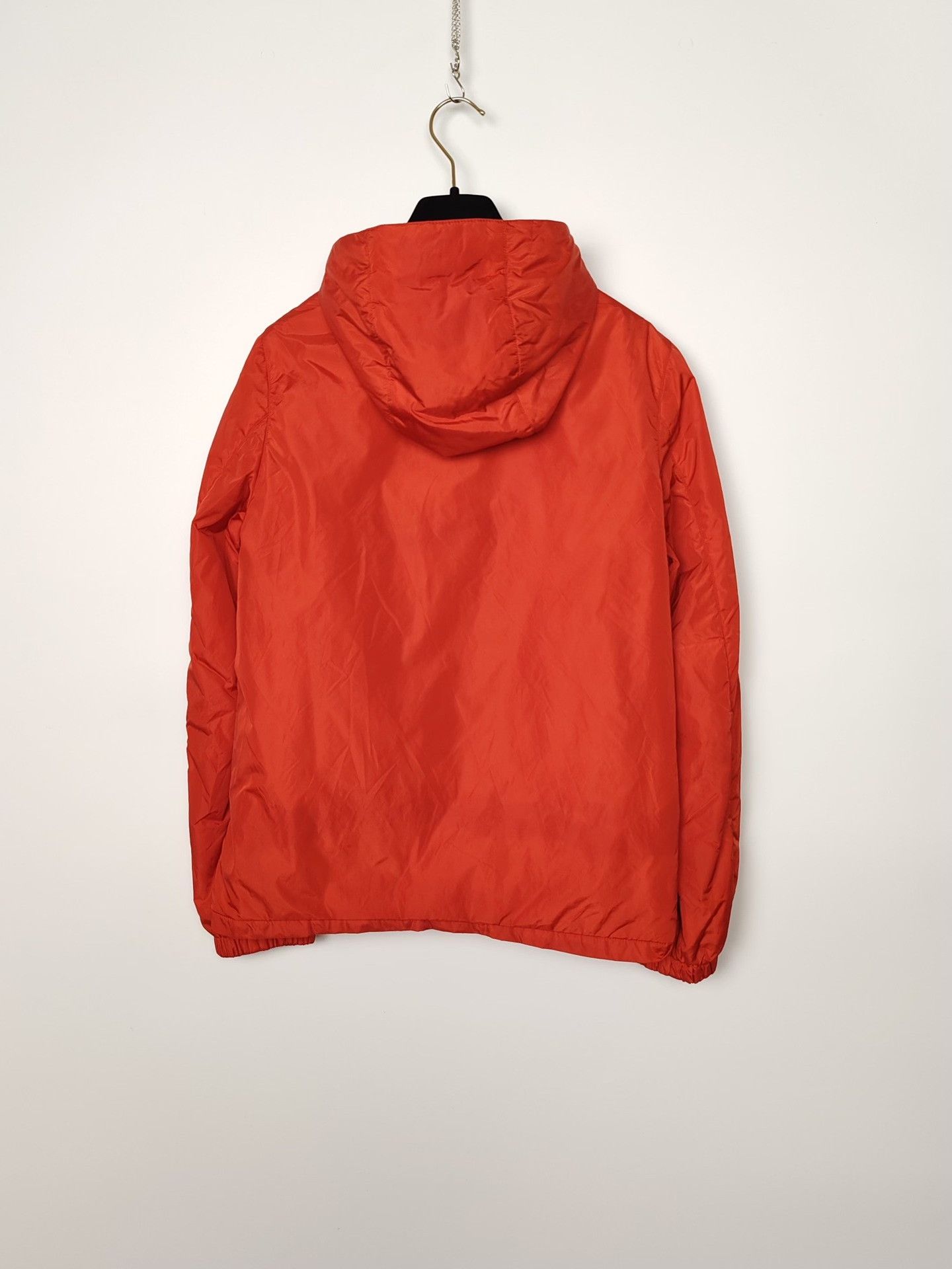 Prada Prada Red Hooded Jacket Size IT 38 Size XS / US 0-2 / IT 36-38 - 3 Thumbnail