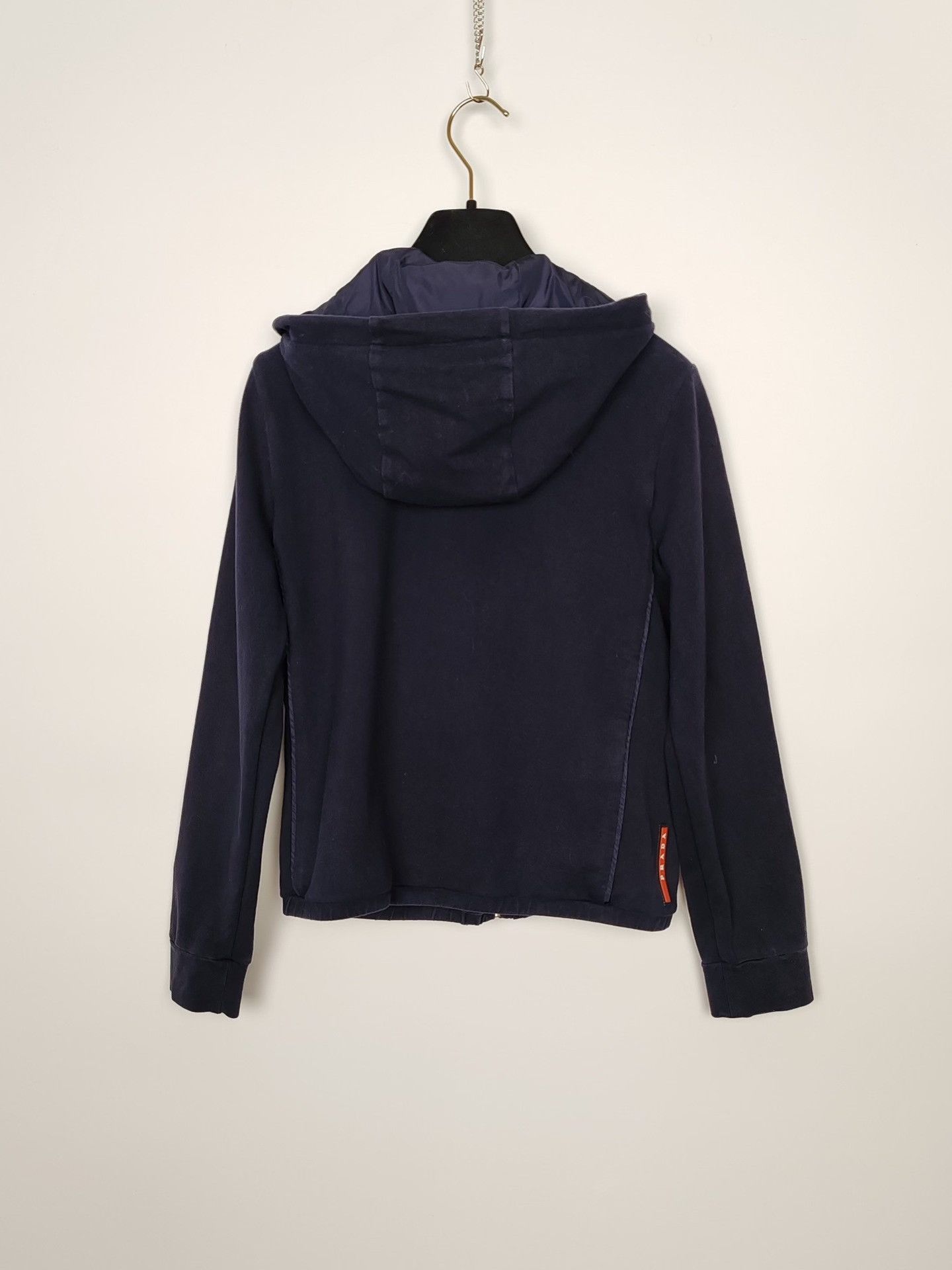 Prada Prada Logo Patch Hoodie Size XS Size XS / US 0-2 / IT 36-38 - 3 Thumbnail