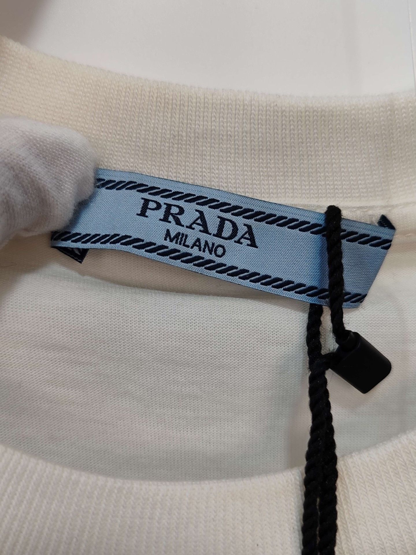 Prada Prada Striped Short Sleeve T-Shirt Size XS Size XS / US 0-2 / IT 36-38 - 4 Thumbnail