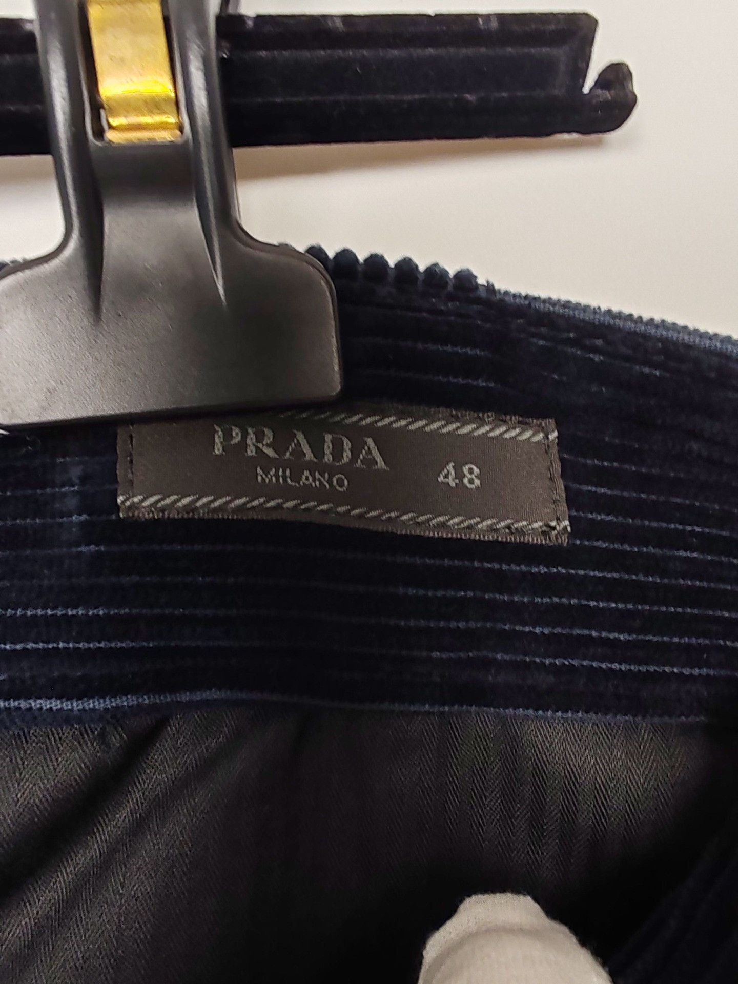 Prada Prada Triangle Logo Corduroy Pants Size 32 Size US 32 / EU 48 - 4 Thumbnail