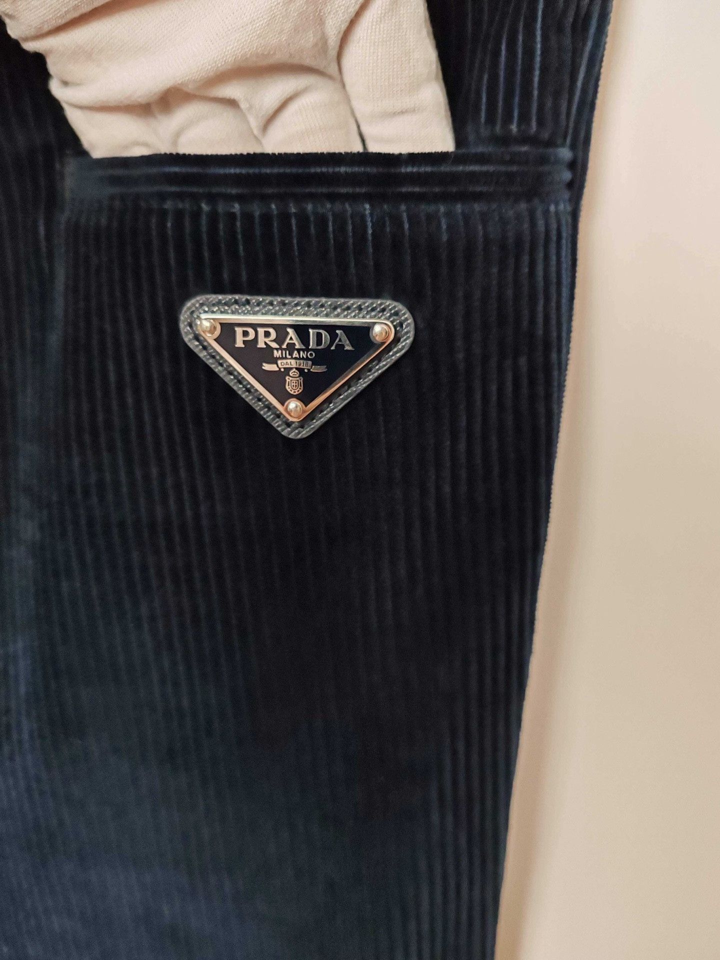 Prada Prada Triangle Logo Corduroy Pants Size 32 Size US 32 / EU 48 - 5 Thumbnail