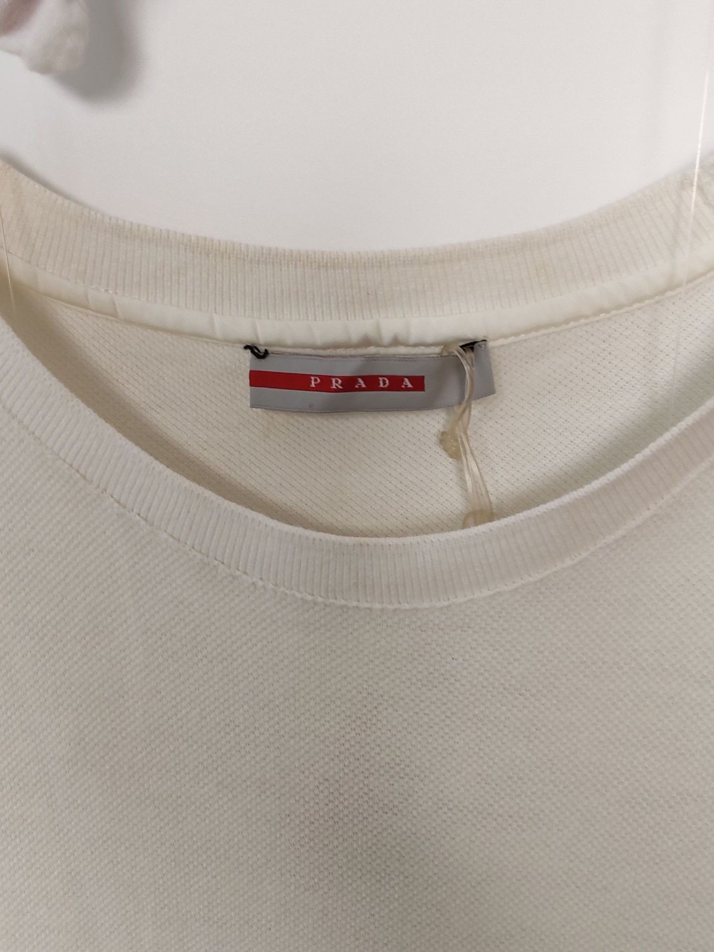 Prada Prada Zip Pocket Pique T-Shirt Size M Size US M / EU 48-50 / 2 - 5 Thumbnail