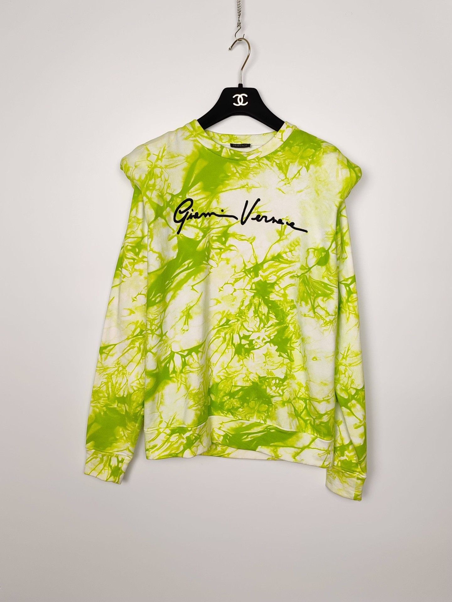 Versace Versace Tie-Dye Logo Sweatshirt Size 40 Size S / US 4 / IT 40 - 2 Thumbnail