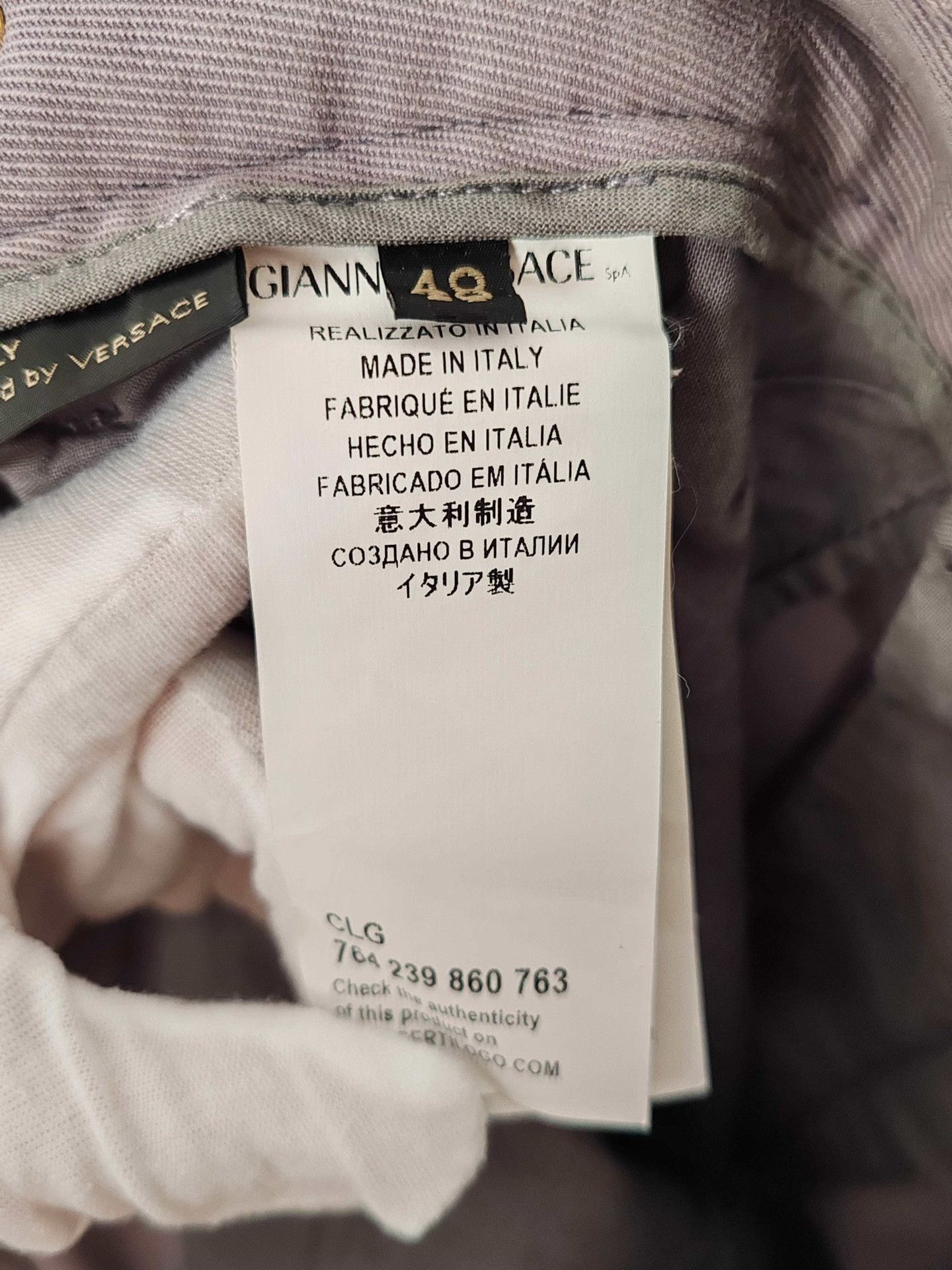 Versace Versace Medusa Hardware Casual Pants Size 32 Size US 32 / EU 48 - 6 Thumbnail