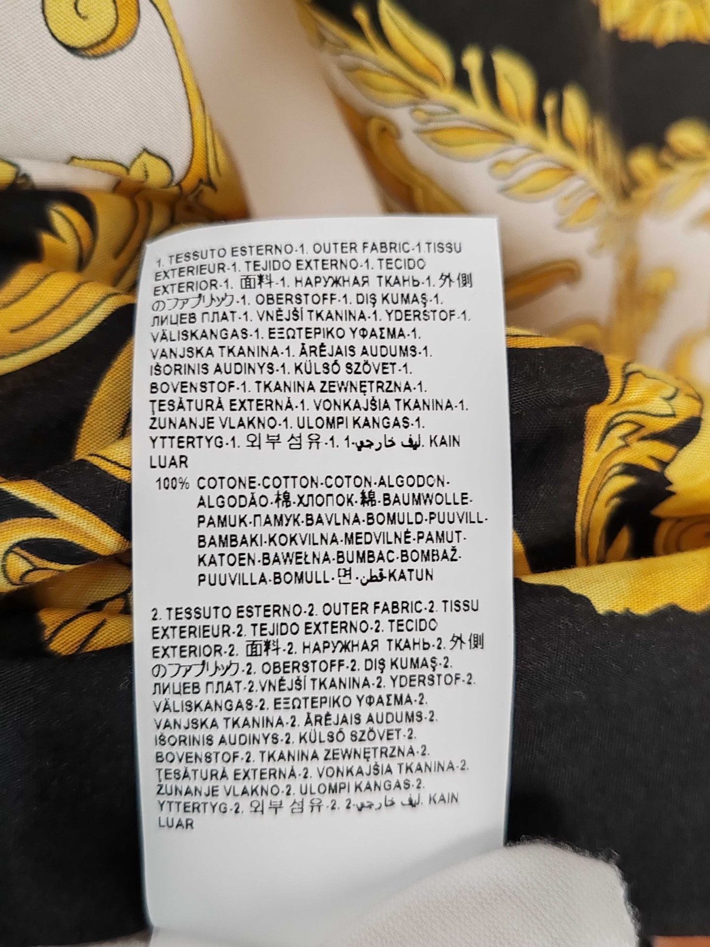 Versace Versace Baroque Logo Shirt US M Size US M / EU 48-50 / 2 - 6 Thumbnail