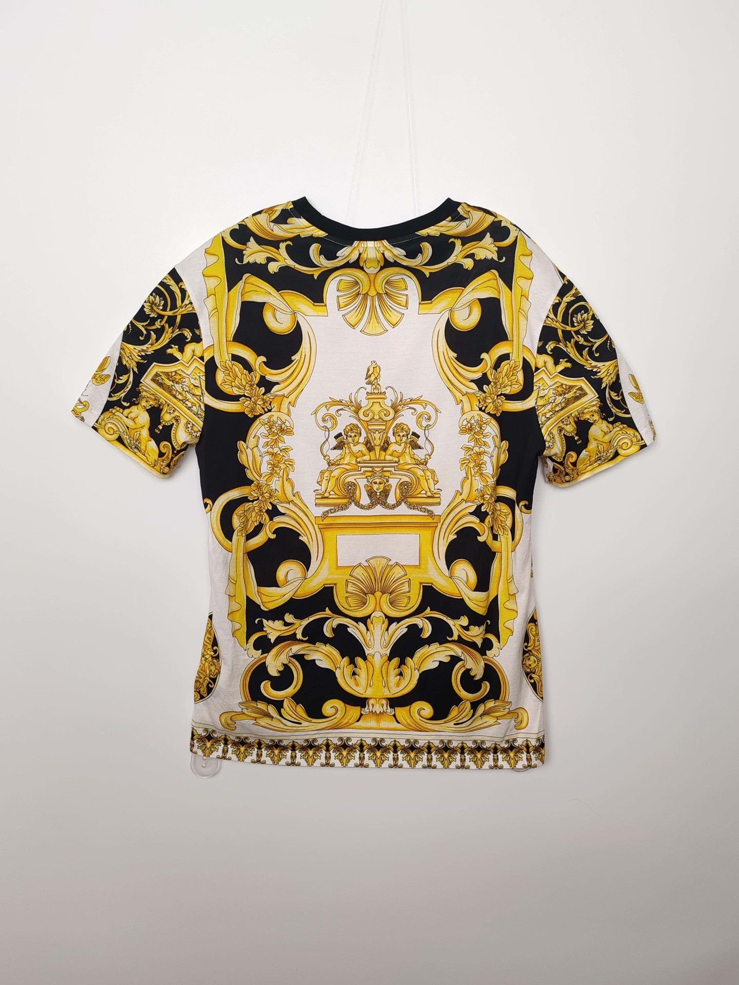 Versace Versace Baroque Print Short Sleeve T-Shirt Size S Size S / US 4 / IT 40 - 3 Thumbnail